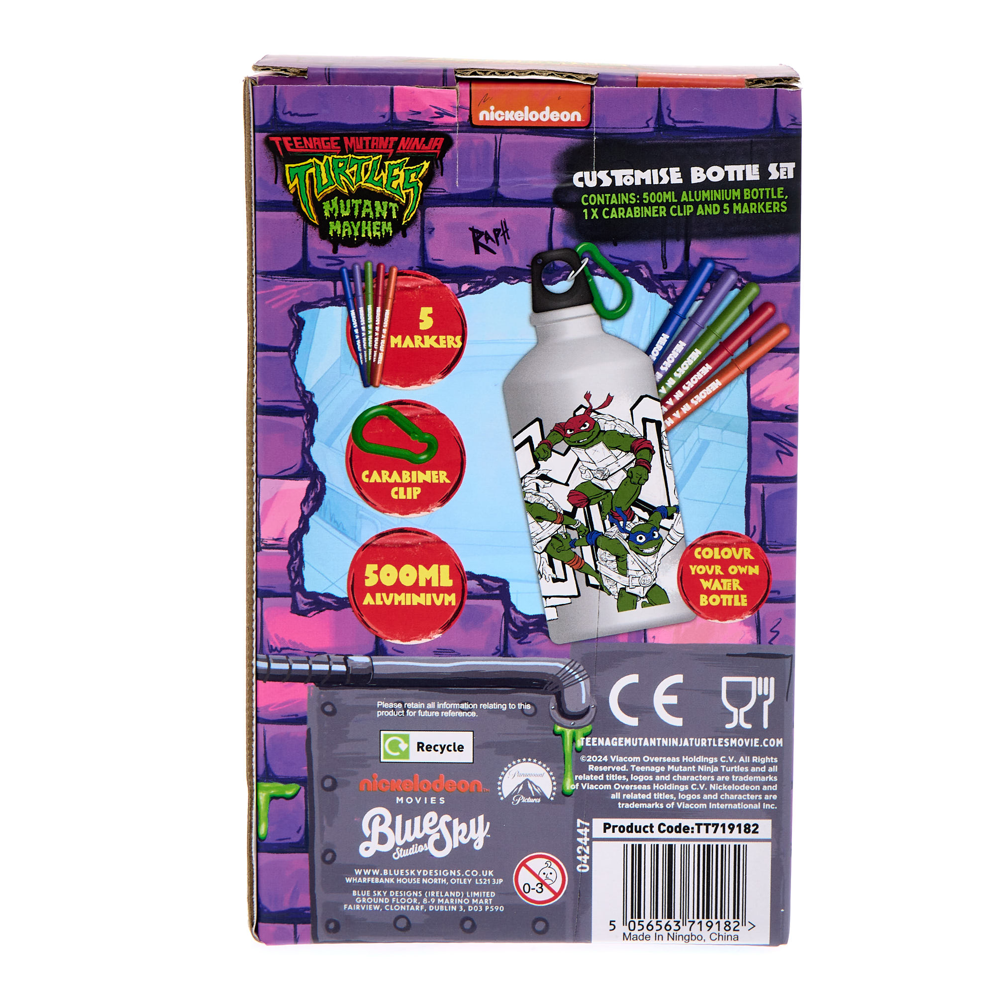 Teenage Mutant Ninja Turtles Custom Bottle Set