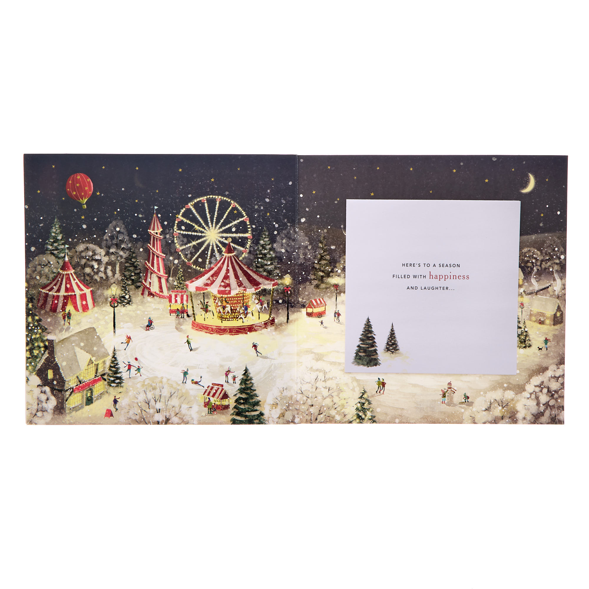 Boyfriend Christmas Fair Premium Christmas Card