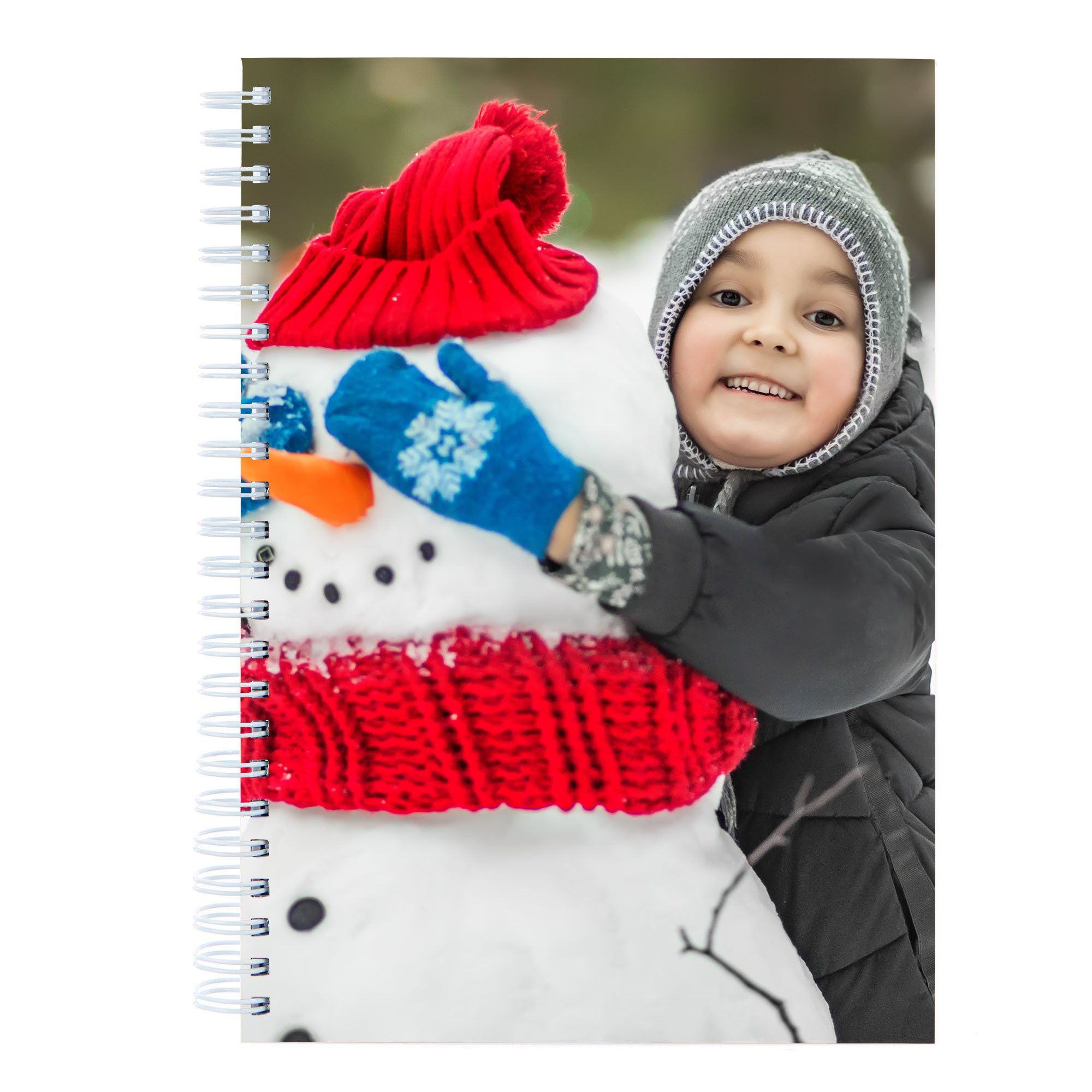 Personalised Christmas Photo Notebook