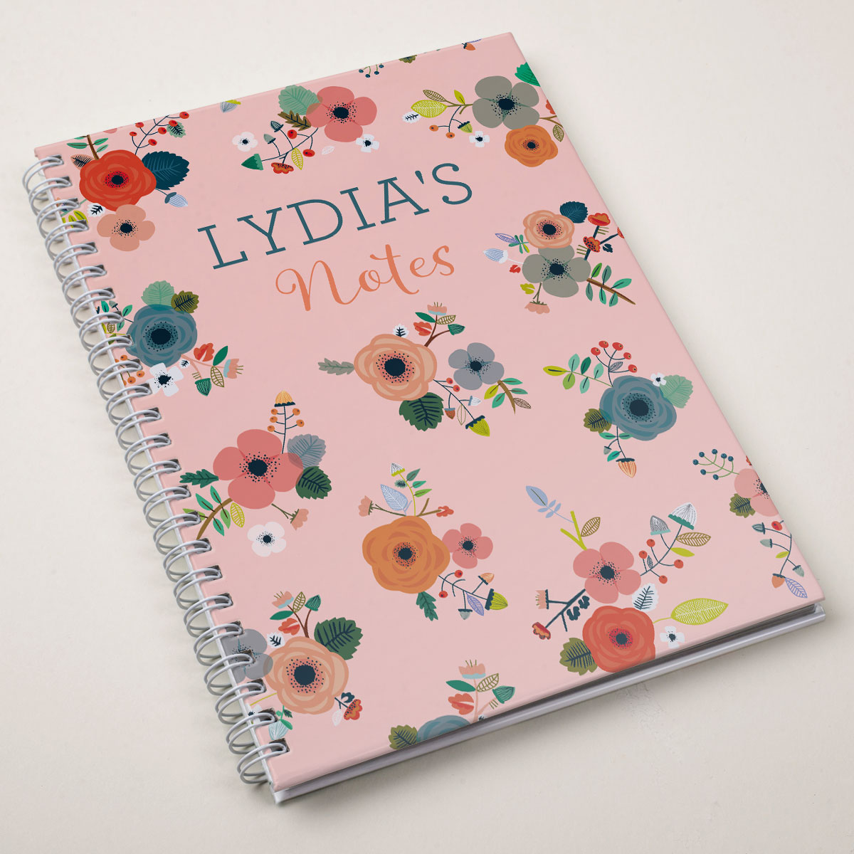Personalised Notebook - Bouquets