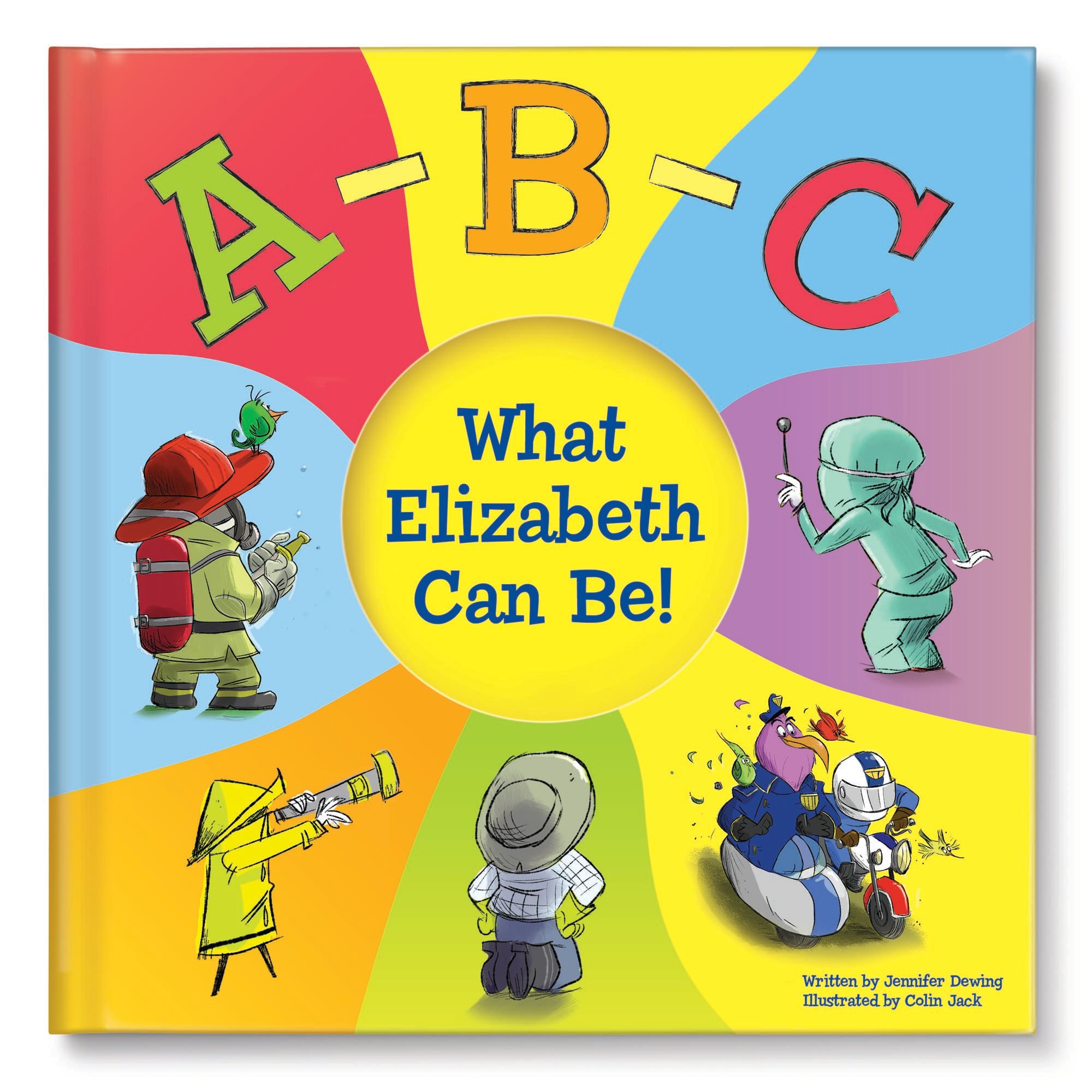 A-B-C What I Can Be Softcover Personalised Book