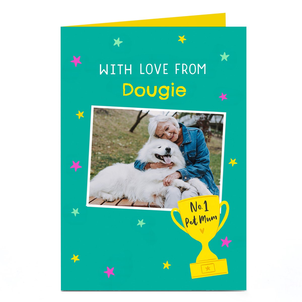 Photo Pet Day Card - No.1 Pet Mum