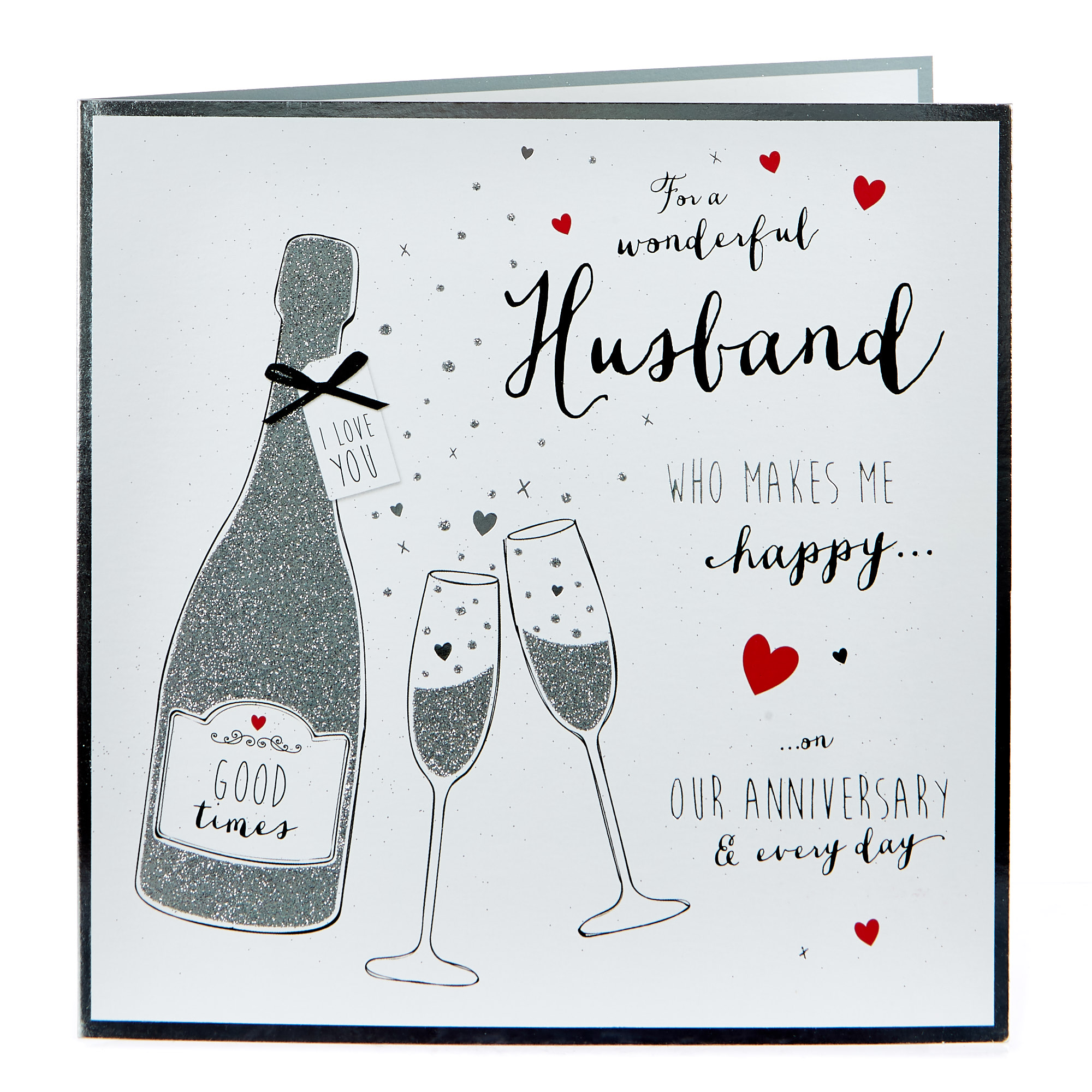 Buy Platinum Collection Anniversary Card - Wonderful Husband for GBP 1. ...