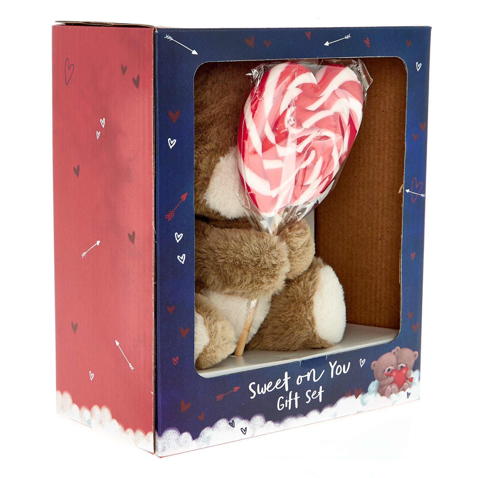 Hugs Bear Plush & Lolly Gift Set 