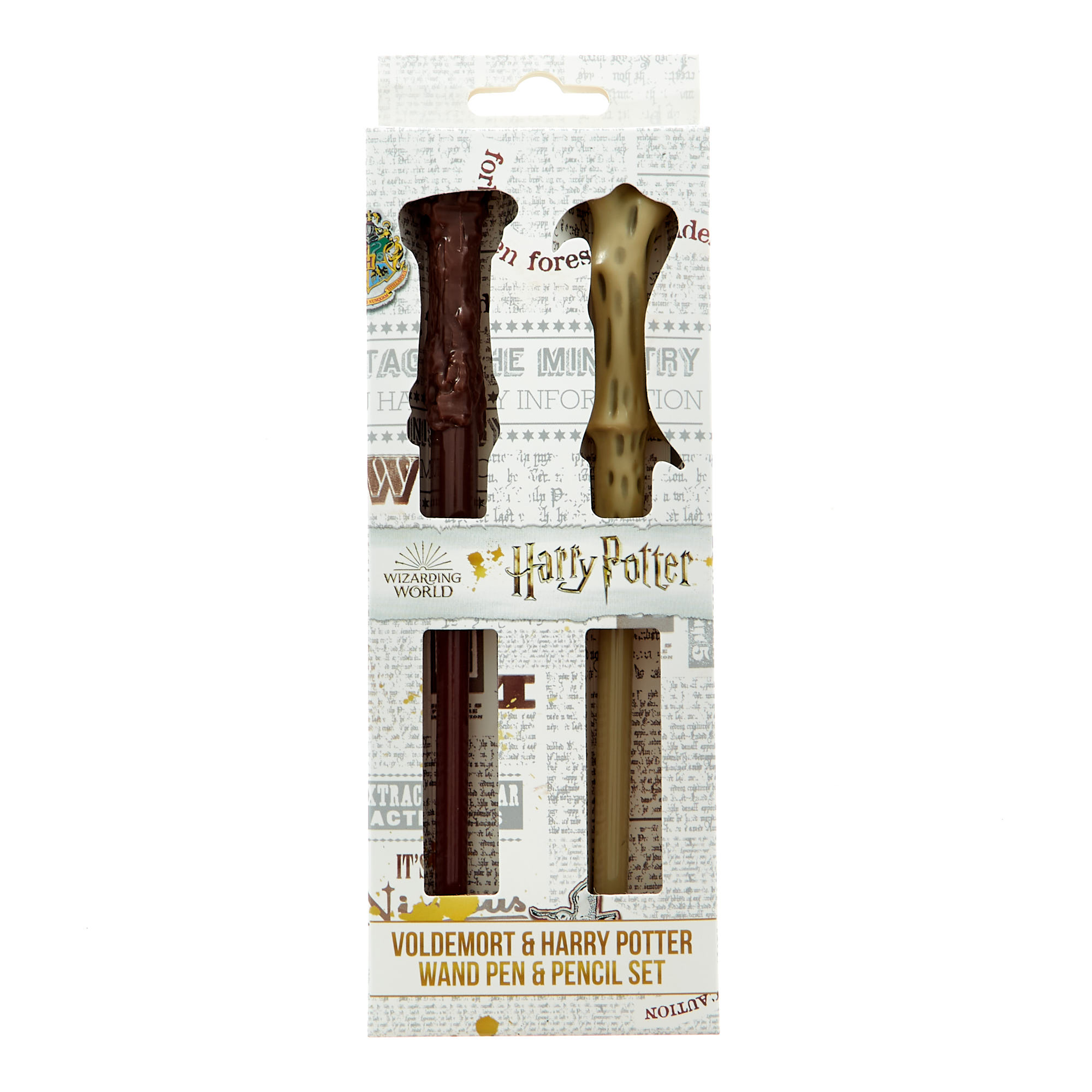 Voldemort & Harry Potter Wand Pen & Pencil Set