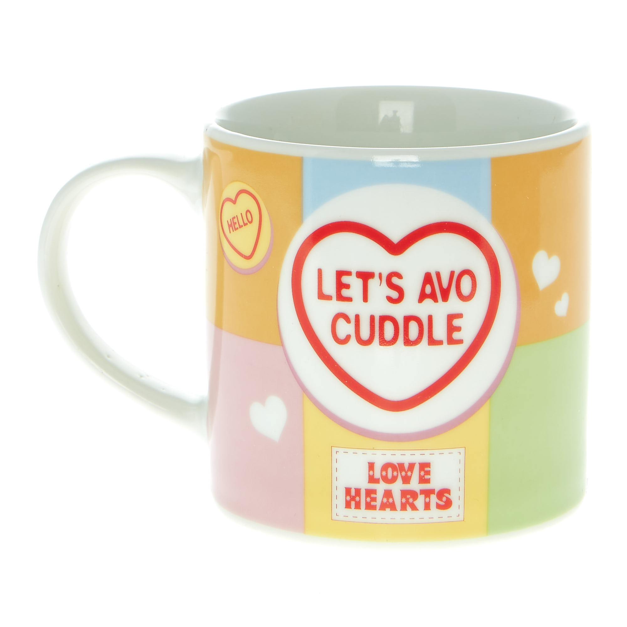 Let's Avo-Cuddle Swizzels Love Hearts Mug