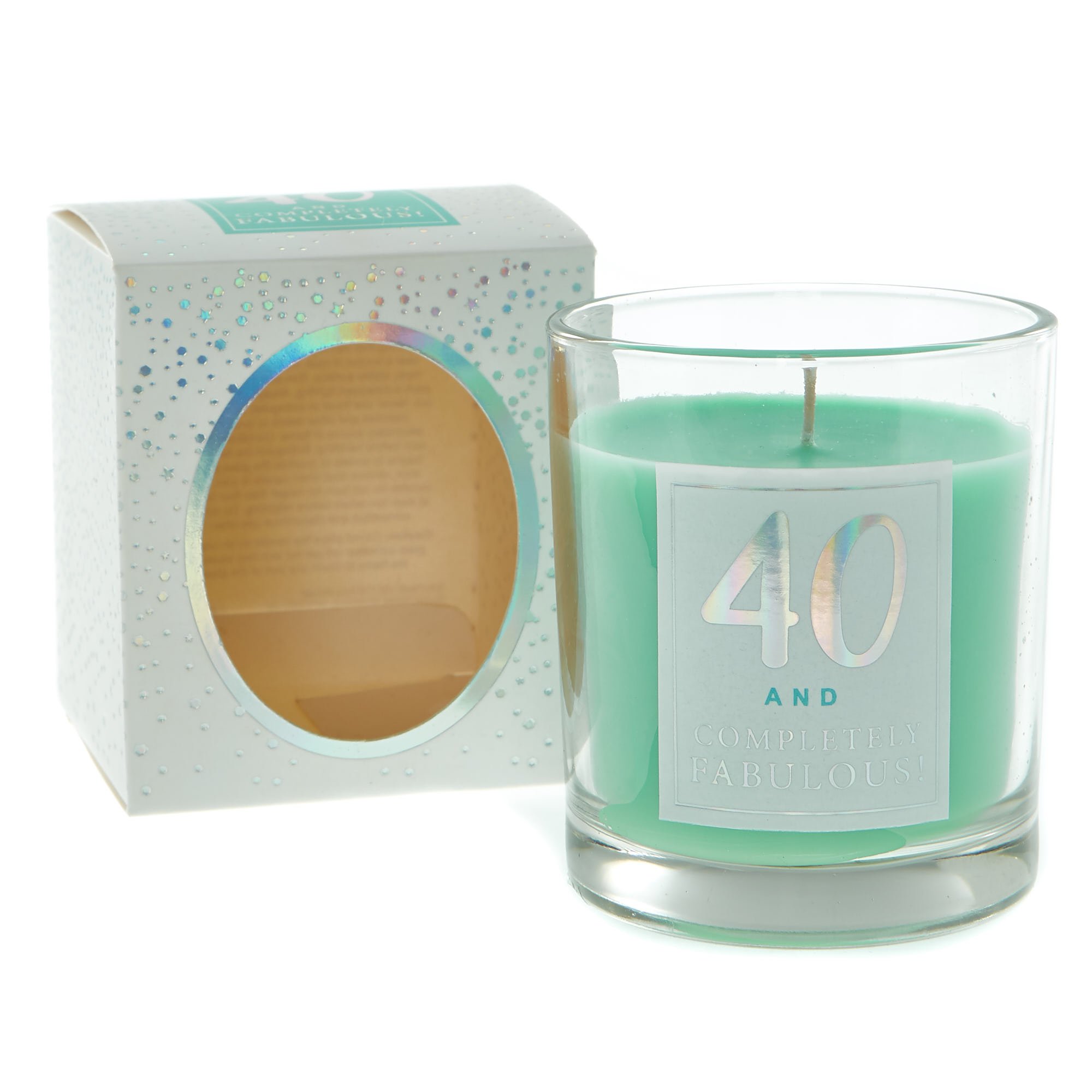 40 & Completely Fabulous Vanilla Scented Candle