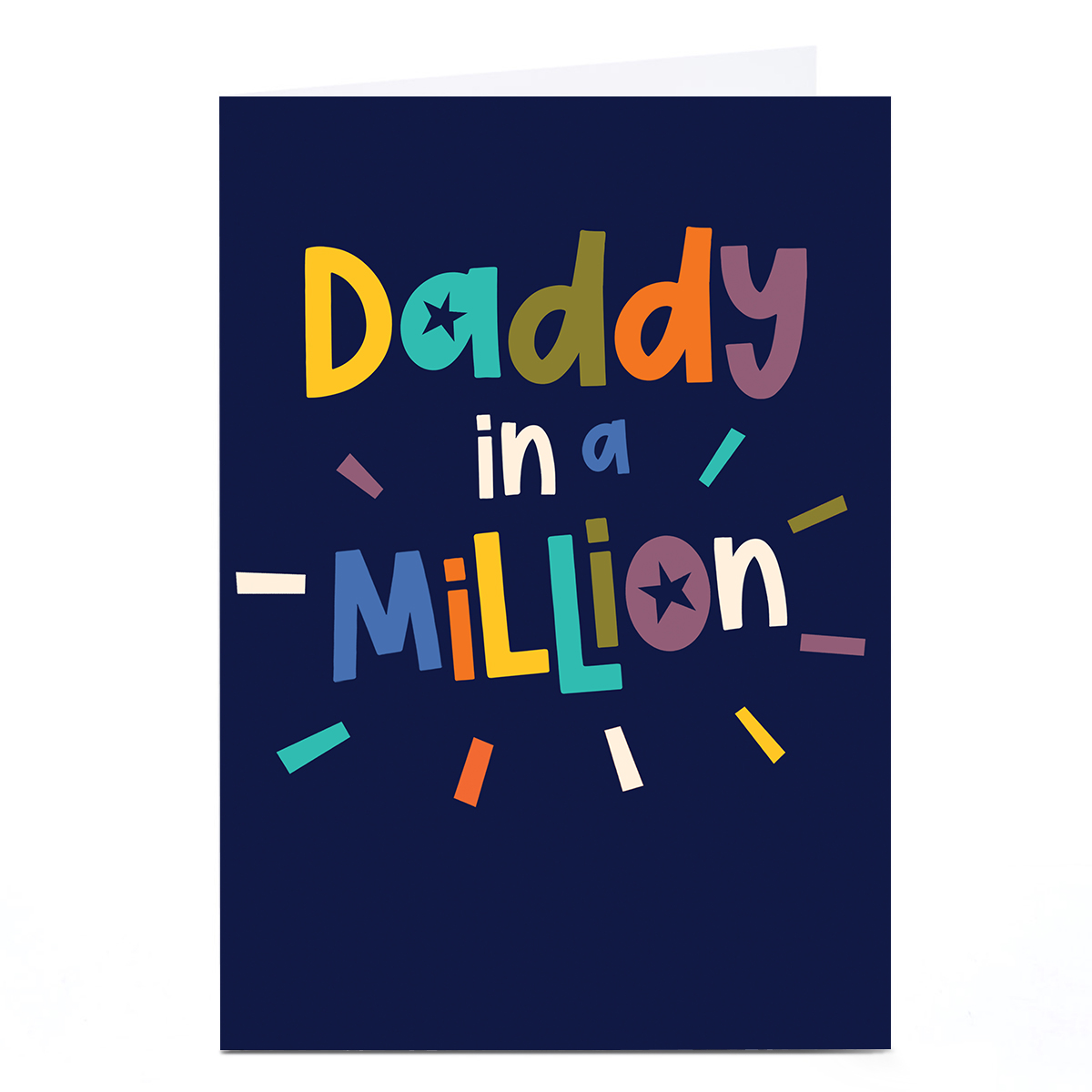 Personalised Birthday Card - Daddy in a Million