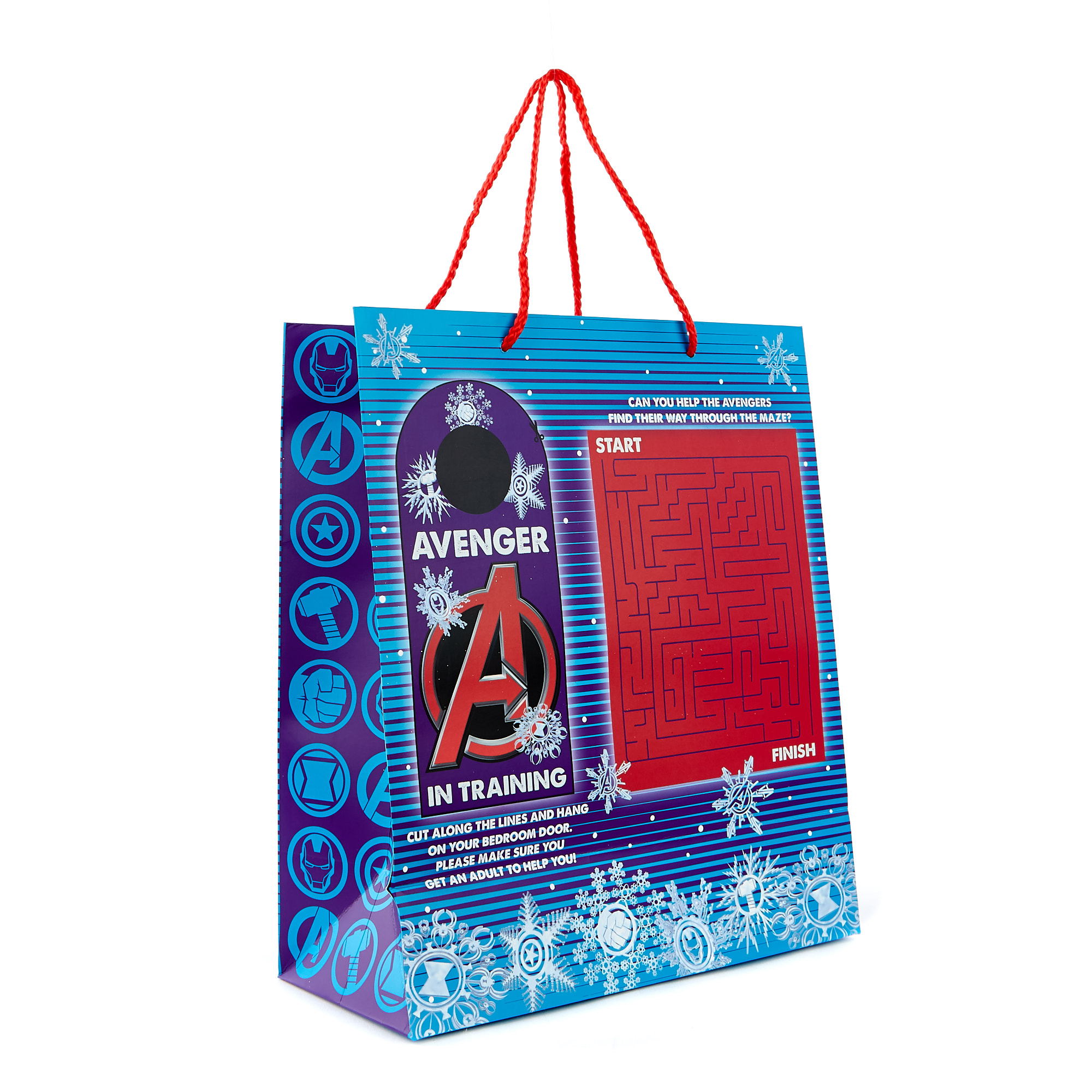 Large Marvel Avengers Christmas Gift Bag 