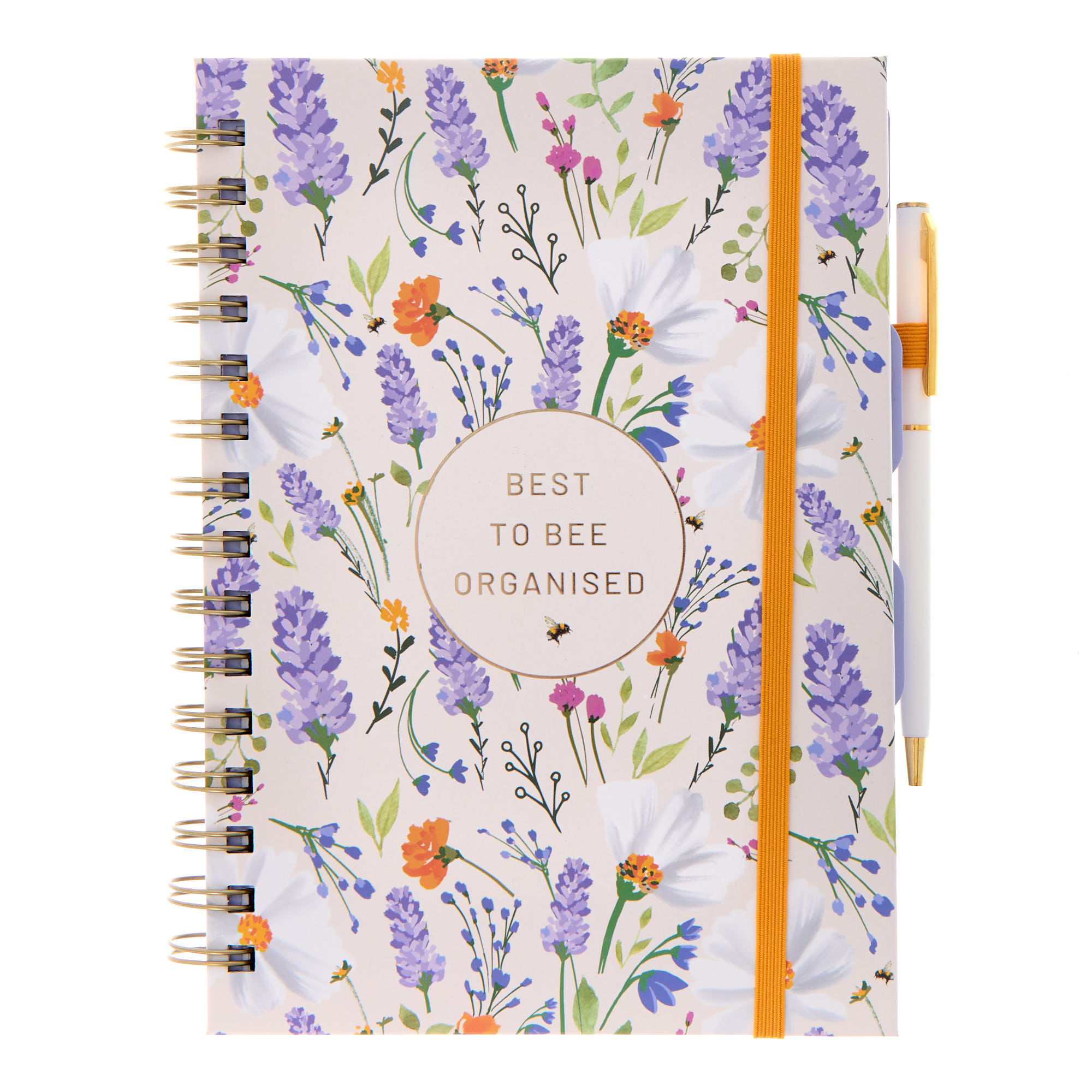 Best To Bee Organised Floral Organiser & Pen