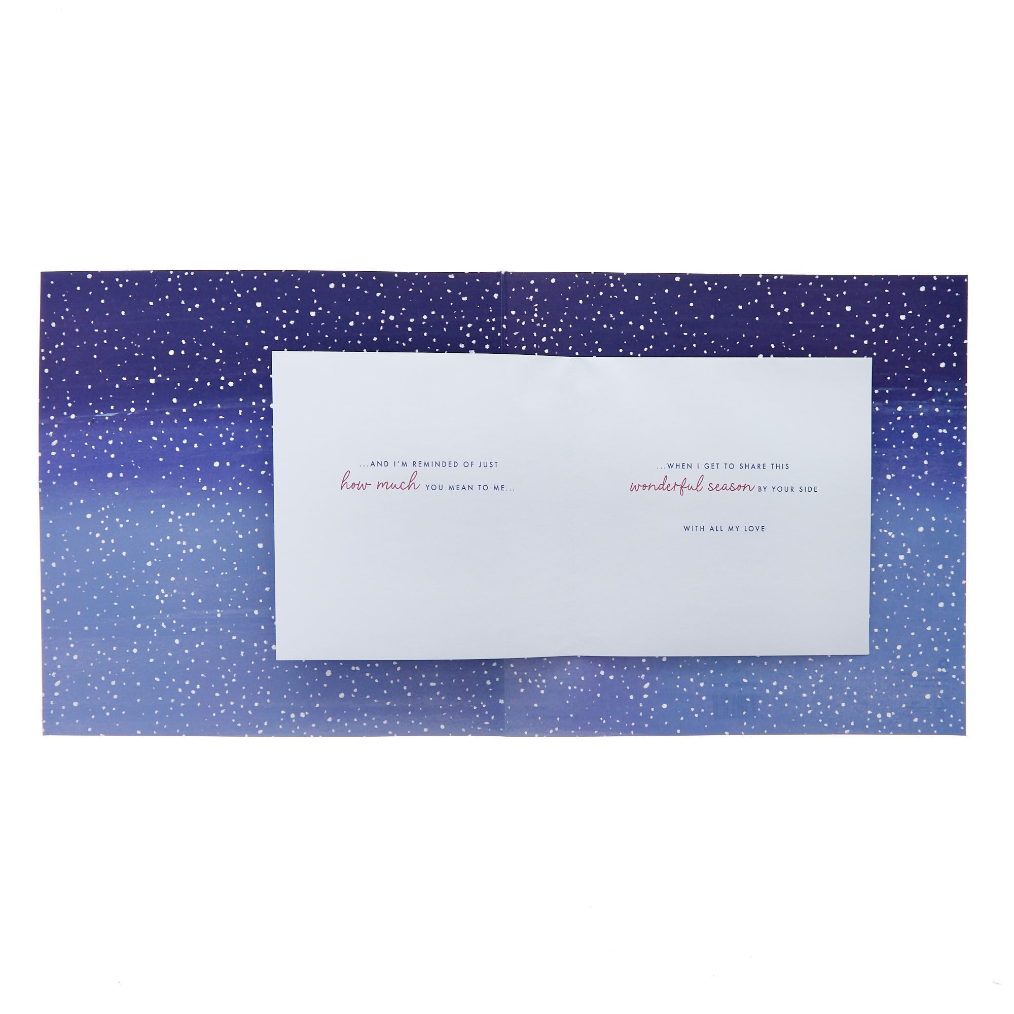 Lovely Boyfriend Premium Boxed Christmas Card