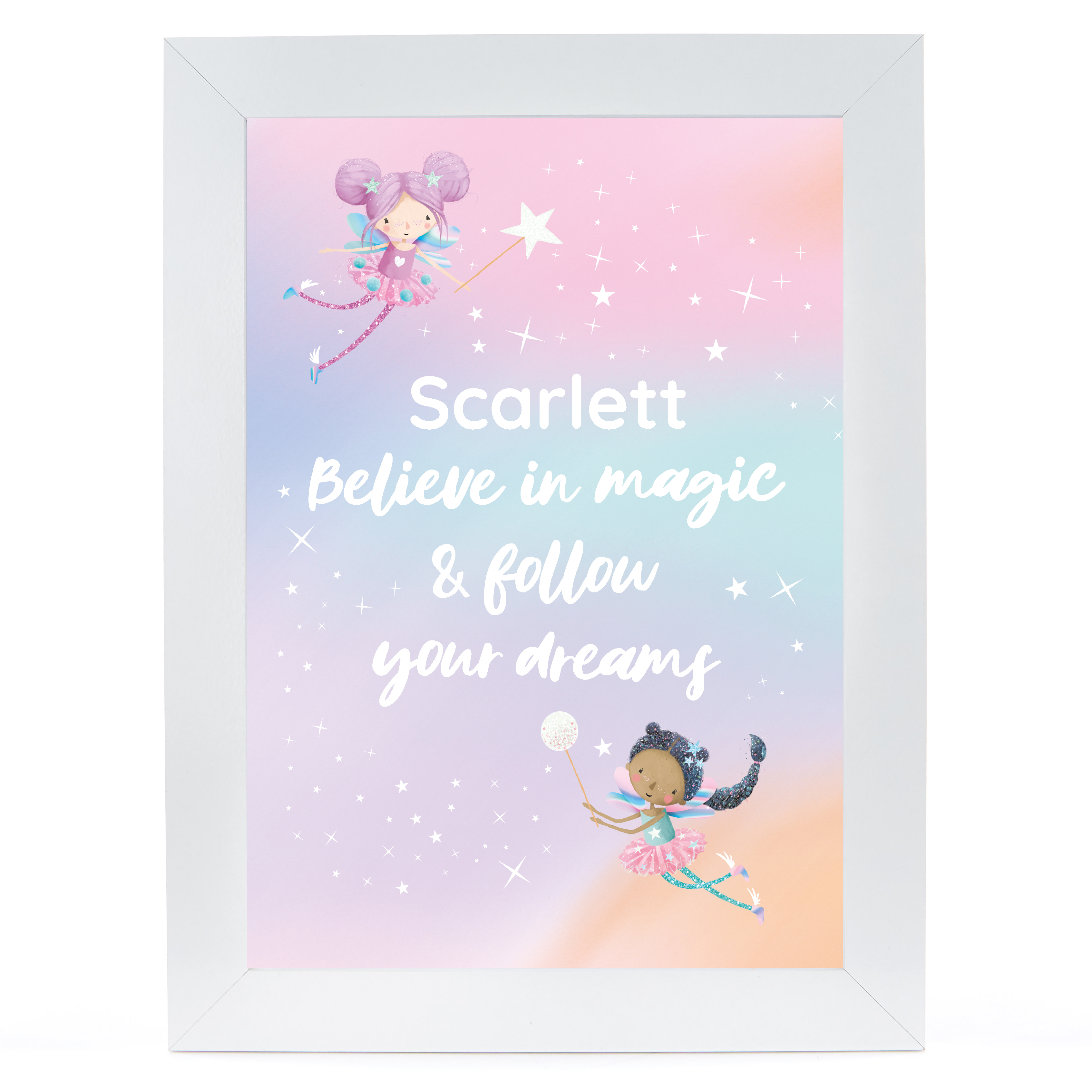Personalised Print - Astral Girl, Any Name