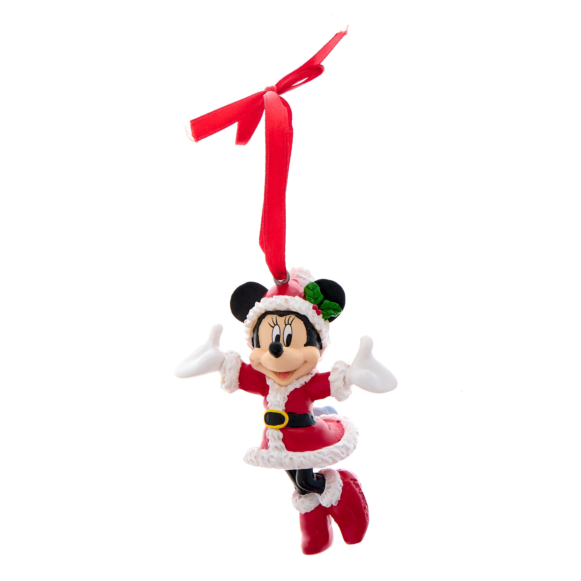 Minnie Mouse Resin Christmas Tree Decoration