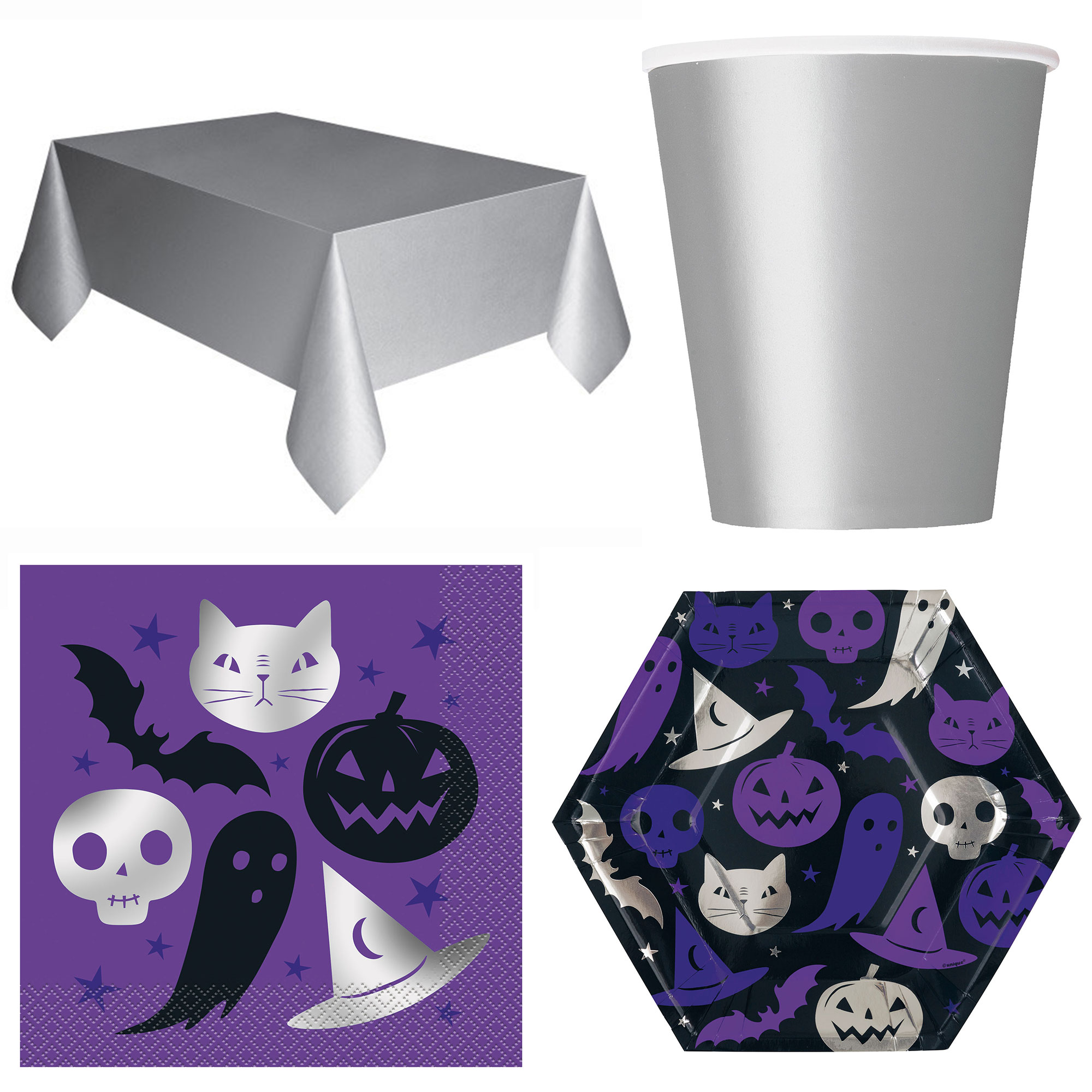 Buy Spellbound Halloween Party Tableware Bundle - 16 Guests for GBP 15. ...