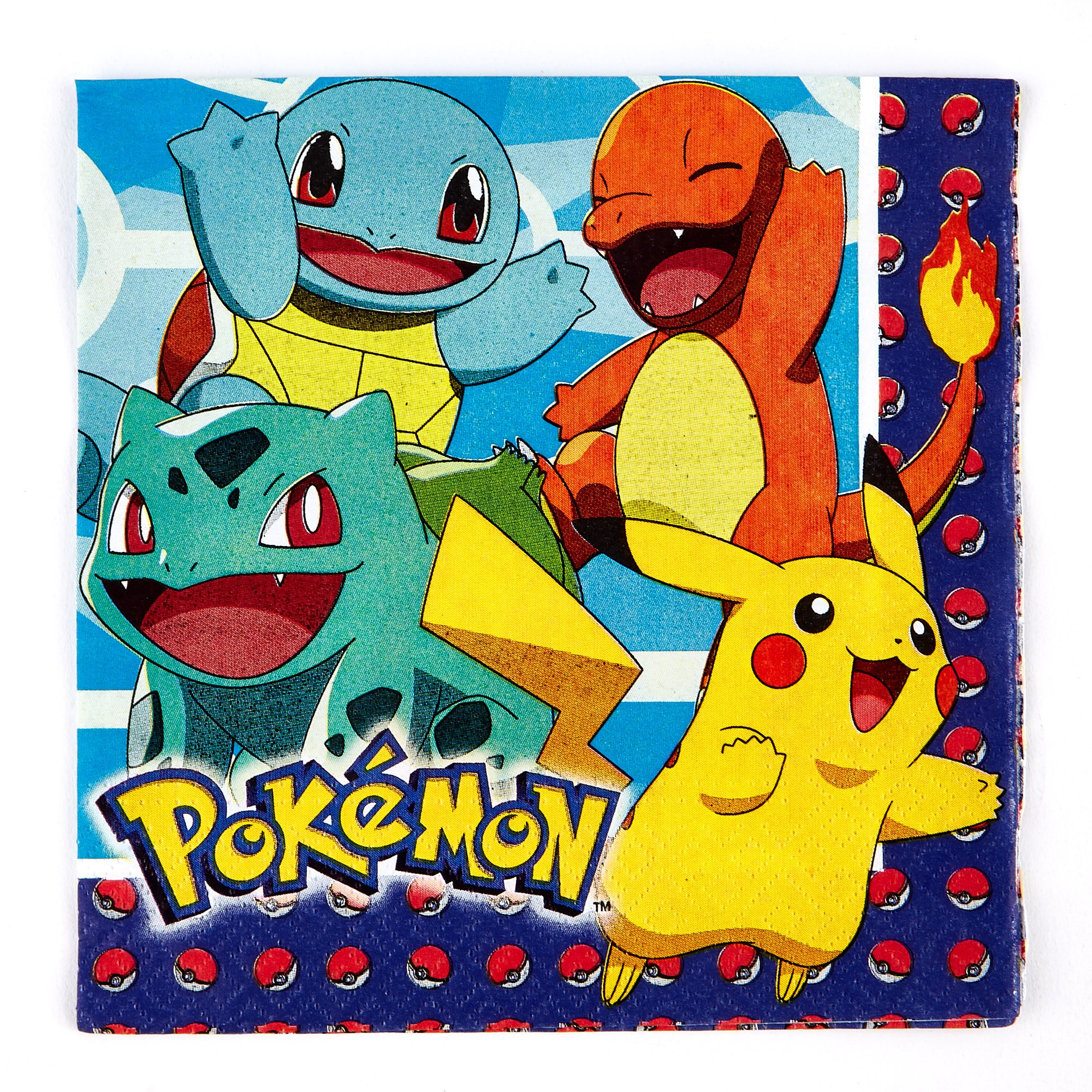 Buy Pokémon Party Tableware & Decoration Bundle - 16 Guests for GBP 16. ...