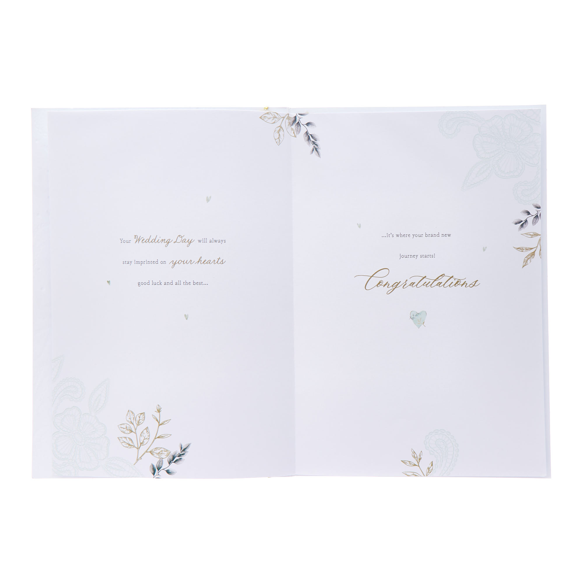 What Could Be Lovelier Best Wishes Wedding Card