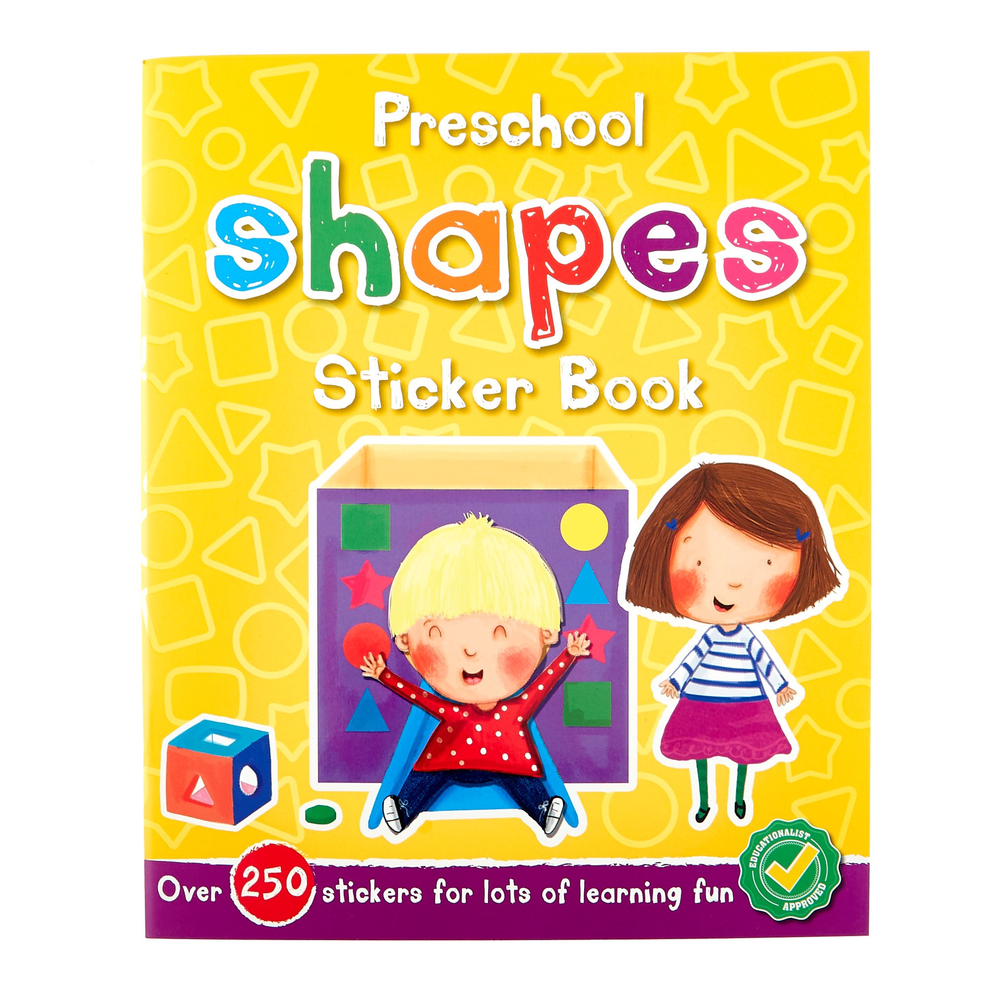 Buy Preschool Shapes & Colours Sticker Books - Set Of 2 for GBP 2.99 ...