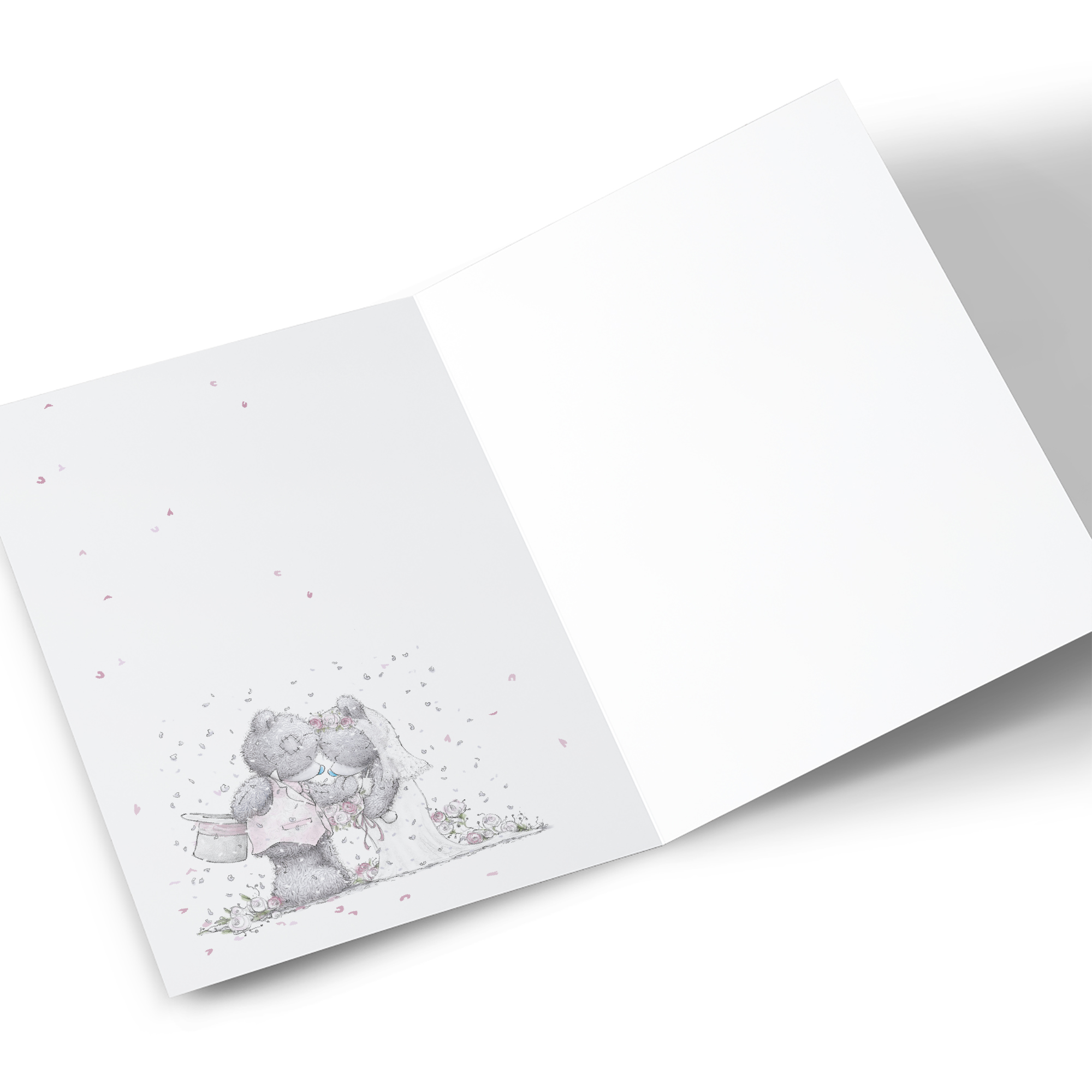 Personalised Tatty Teddy Wedding Card - Lifetime of Happiness