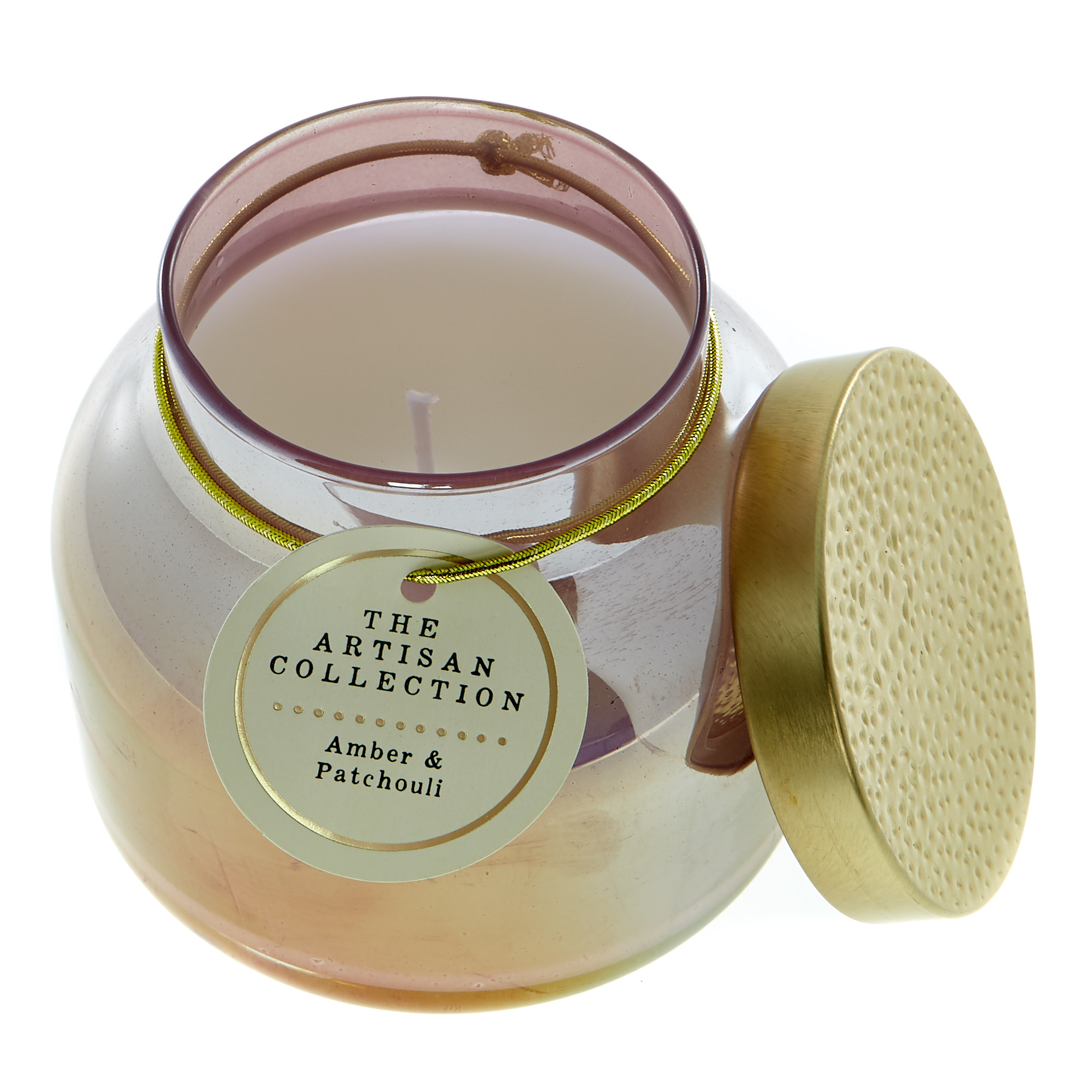 The Artisan Collection Amber & Patchouli Scented Candle