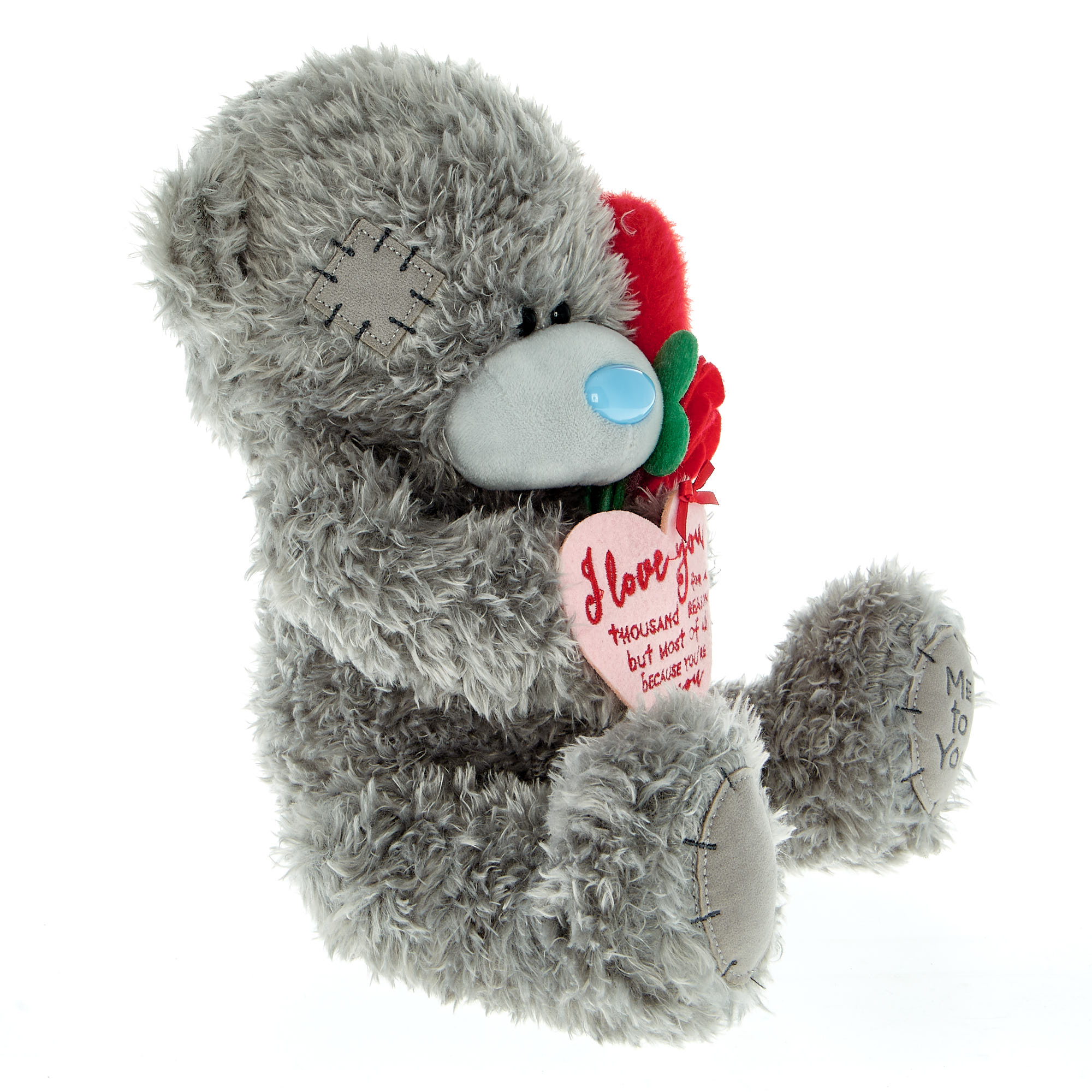 Tatty Teddy With Roses Soft Toy