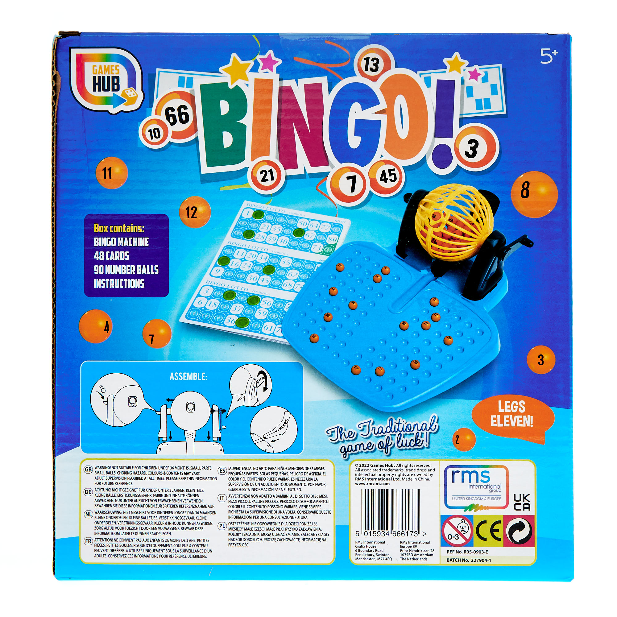 Classic Bingo Family Game