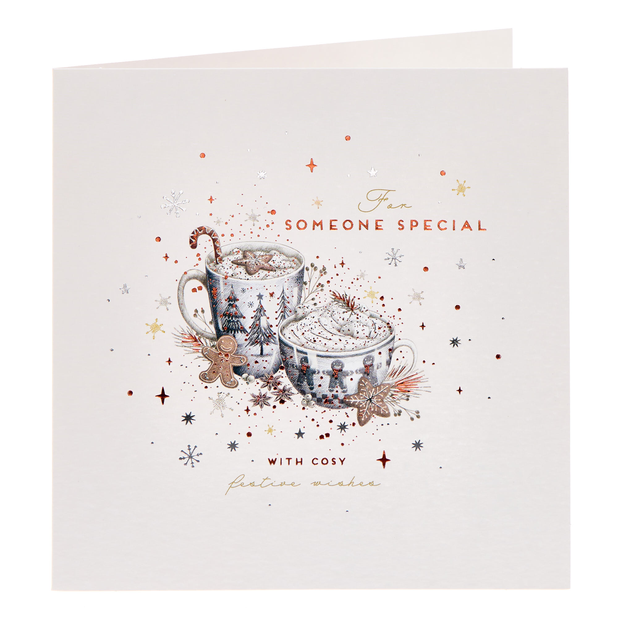 Someone Special Hot Drinks Christmas Card