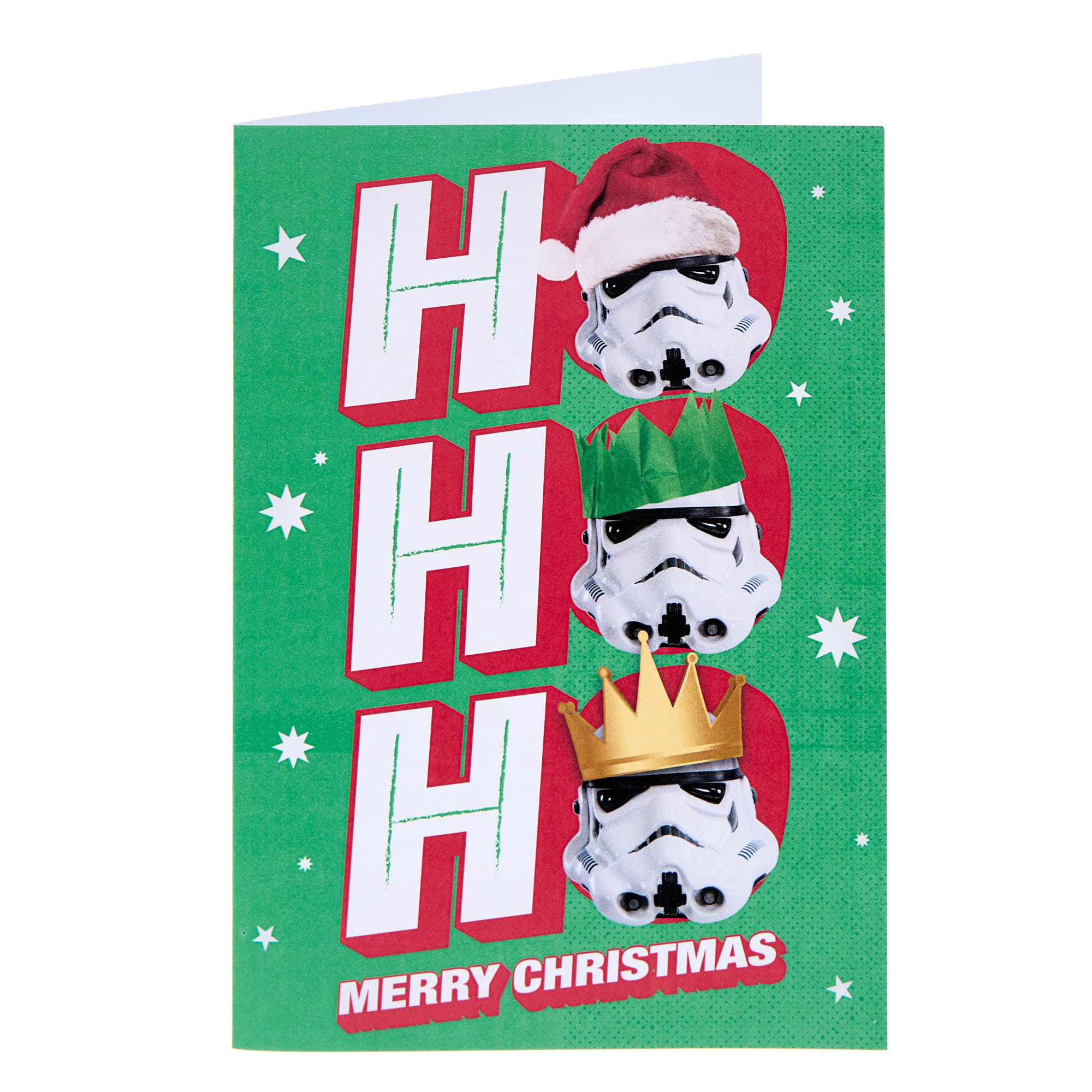 Original Storm Trooper HO HO HO Christmas Card