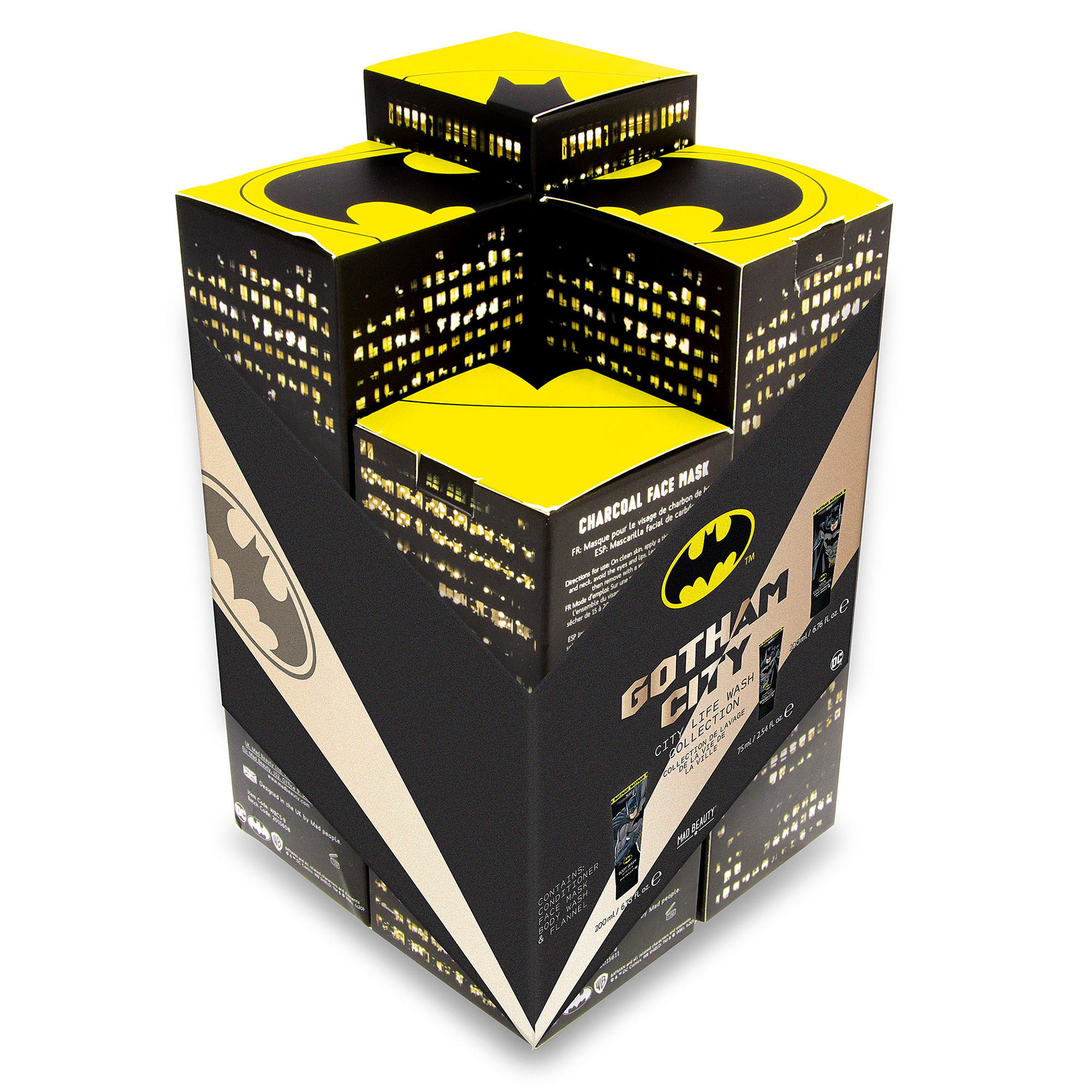 Batman Gotham City Skyline Bathing Gift Set