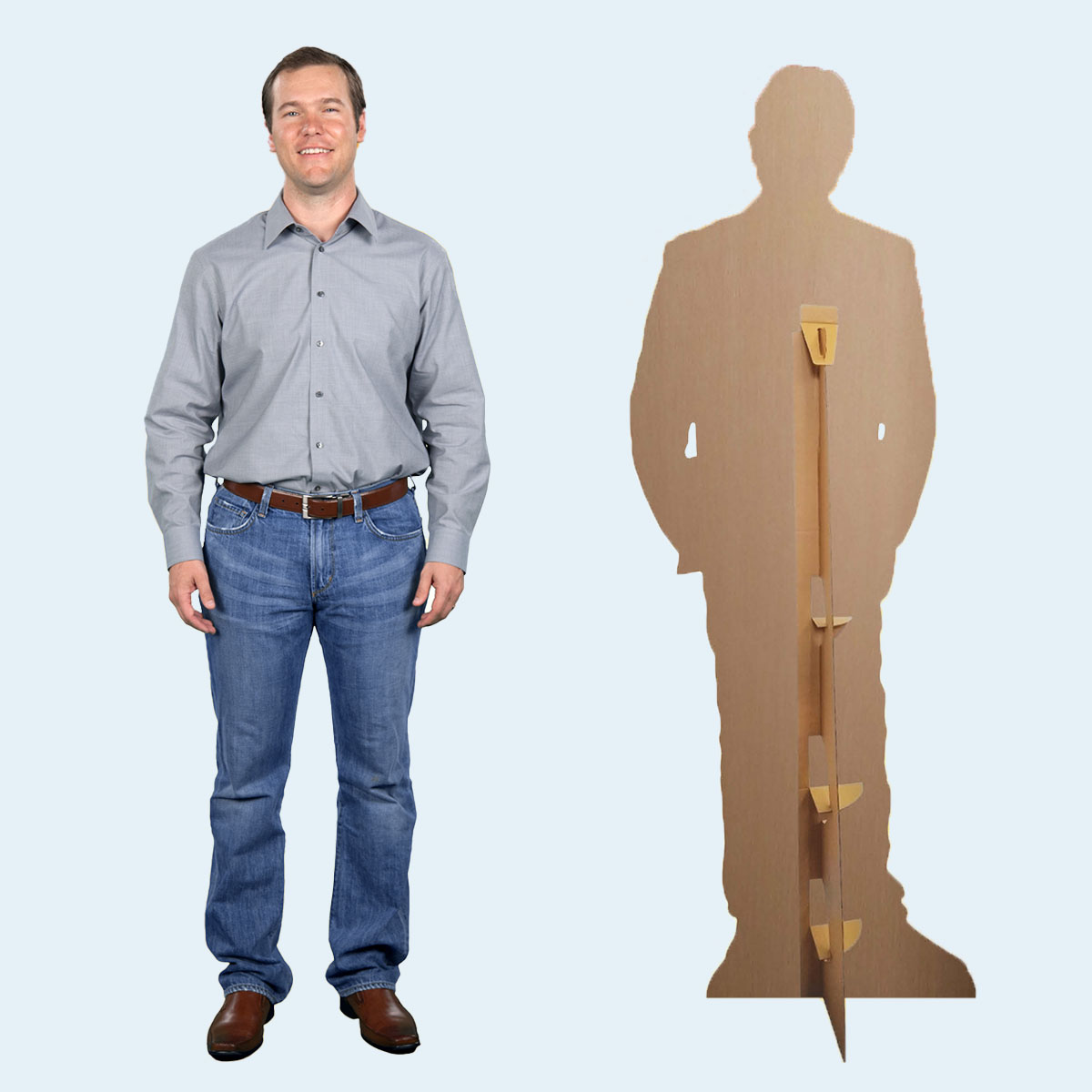 Small Personalised Photo-Upload Cardboard Cutout - 90cm