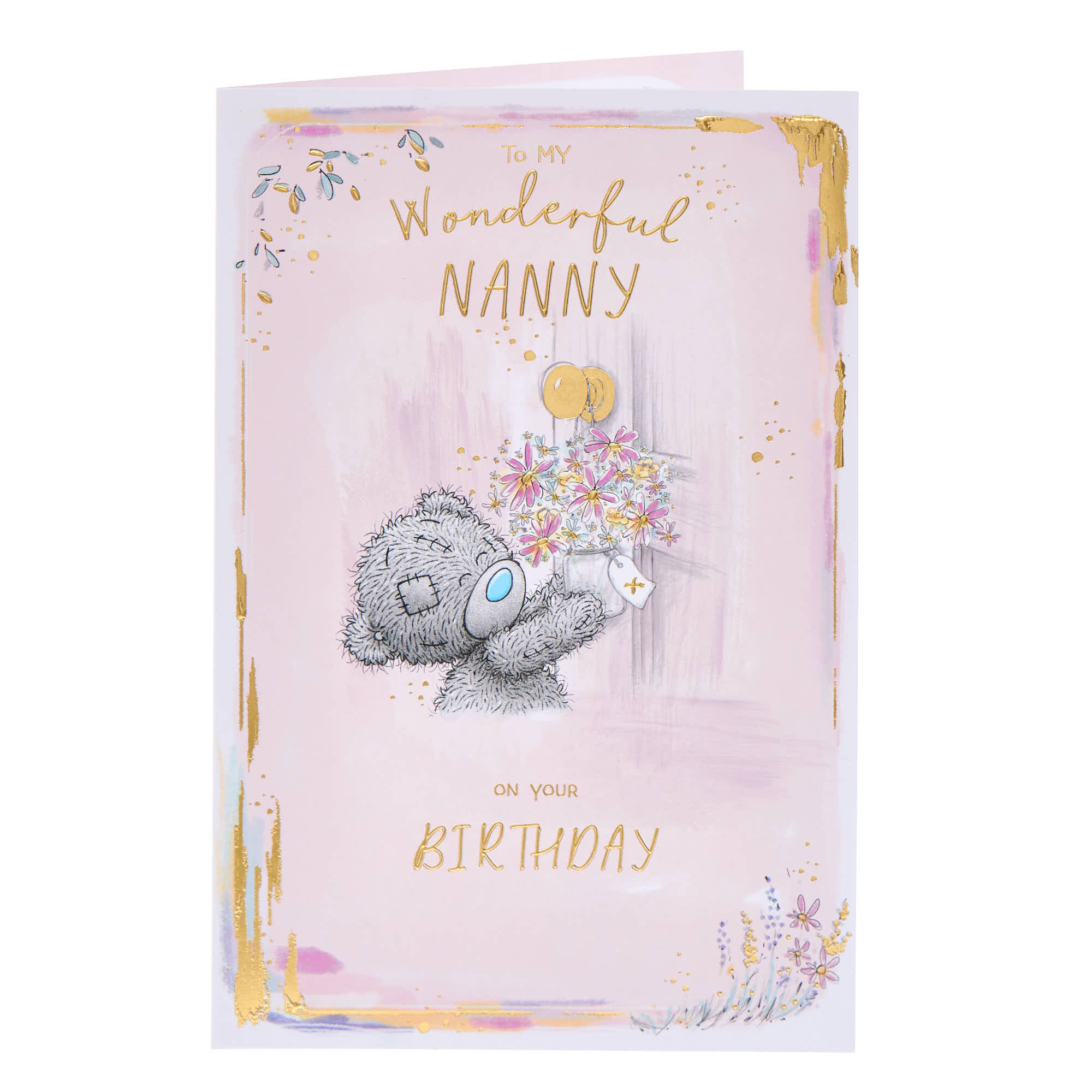 Me To You Tatty Teddy Wonderful Nanny Birthday Card