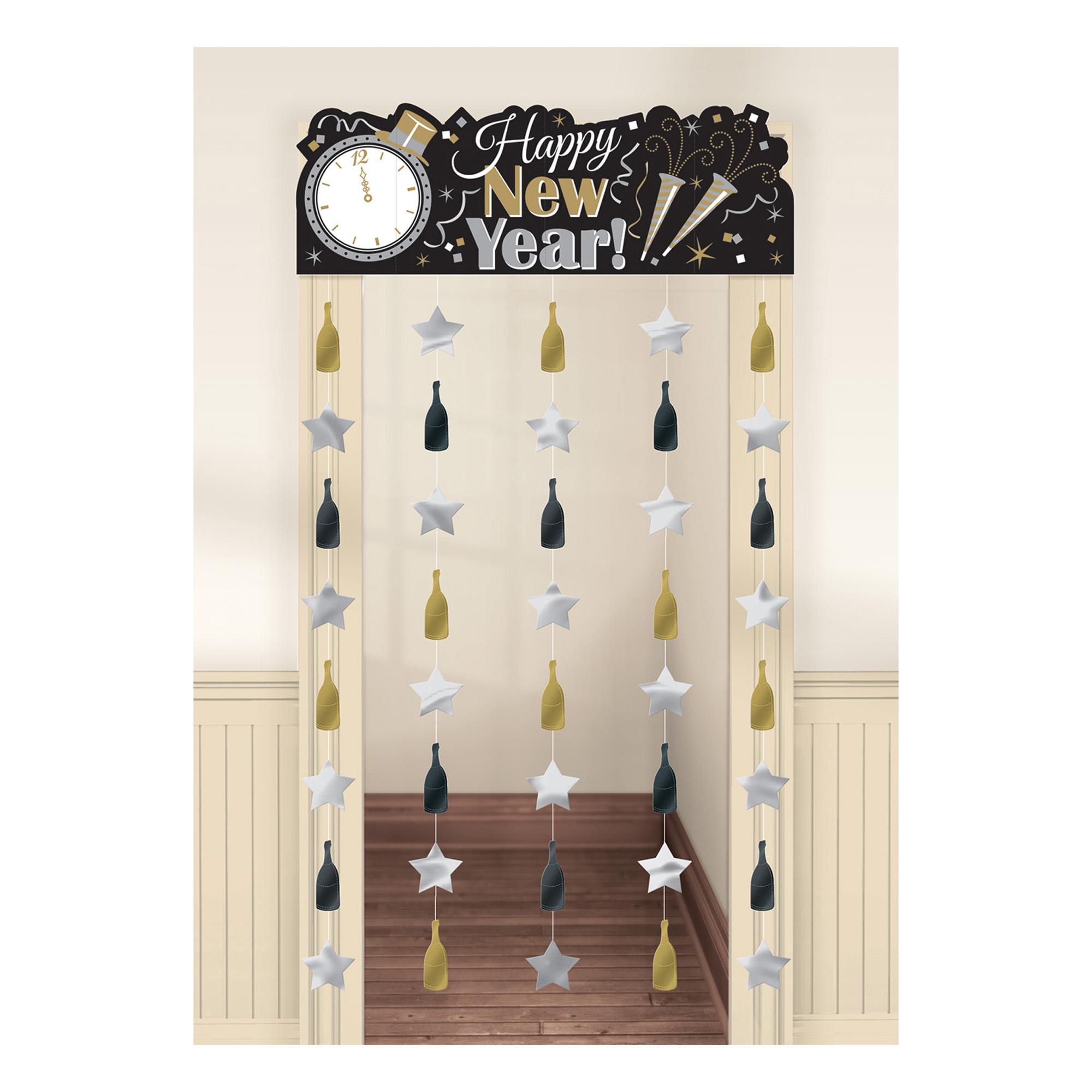 New Year Door Curtain