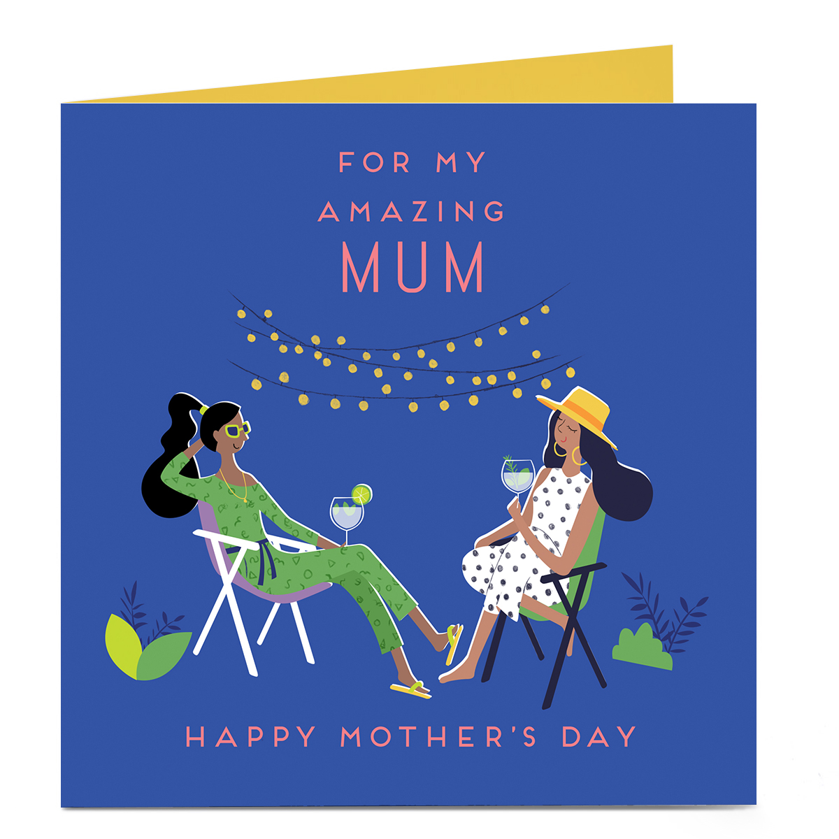 Personalised Mother's Day Card - For My Amazing