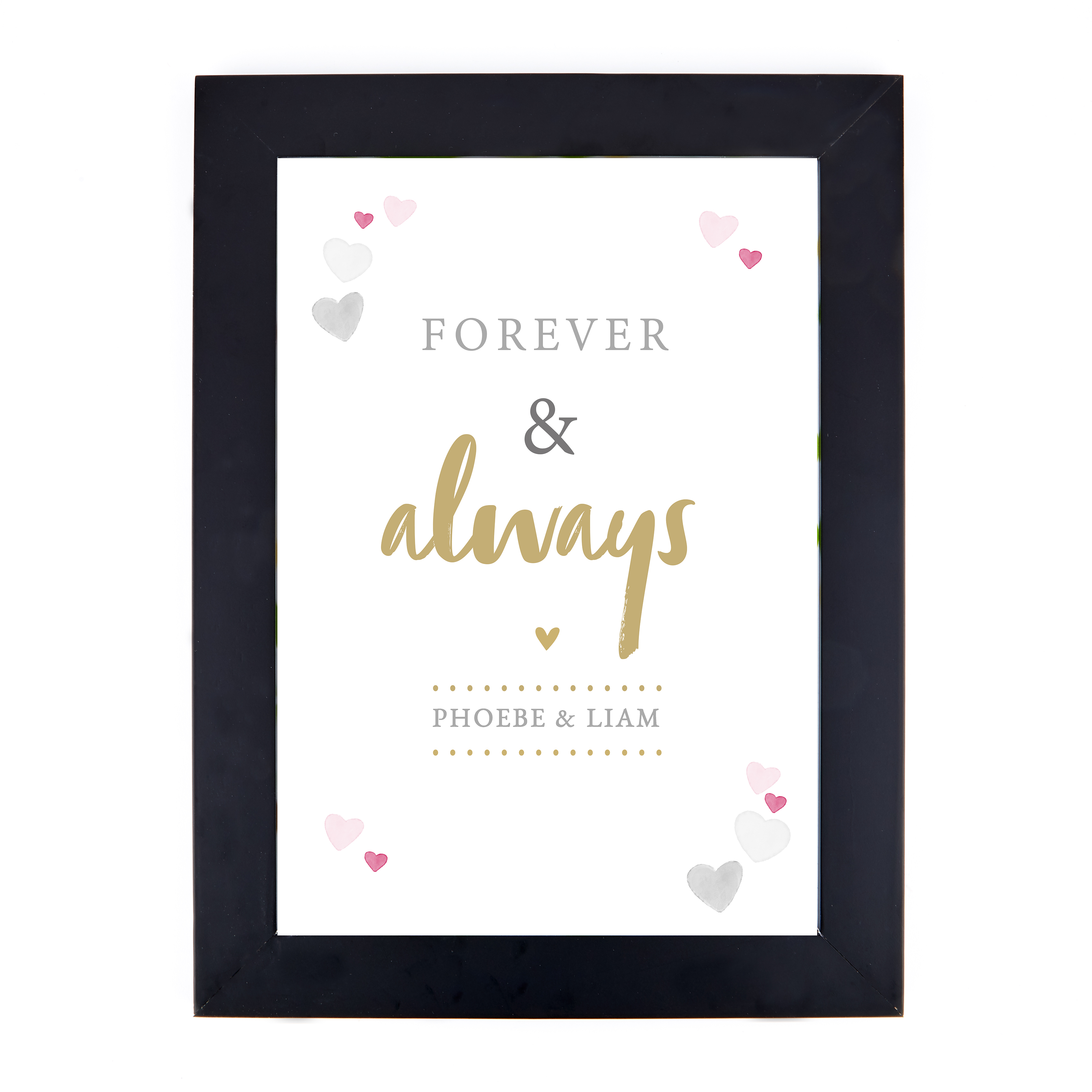 Personalised Print - Forever & Always