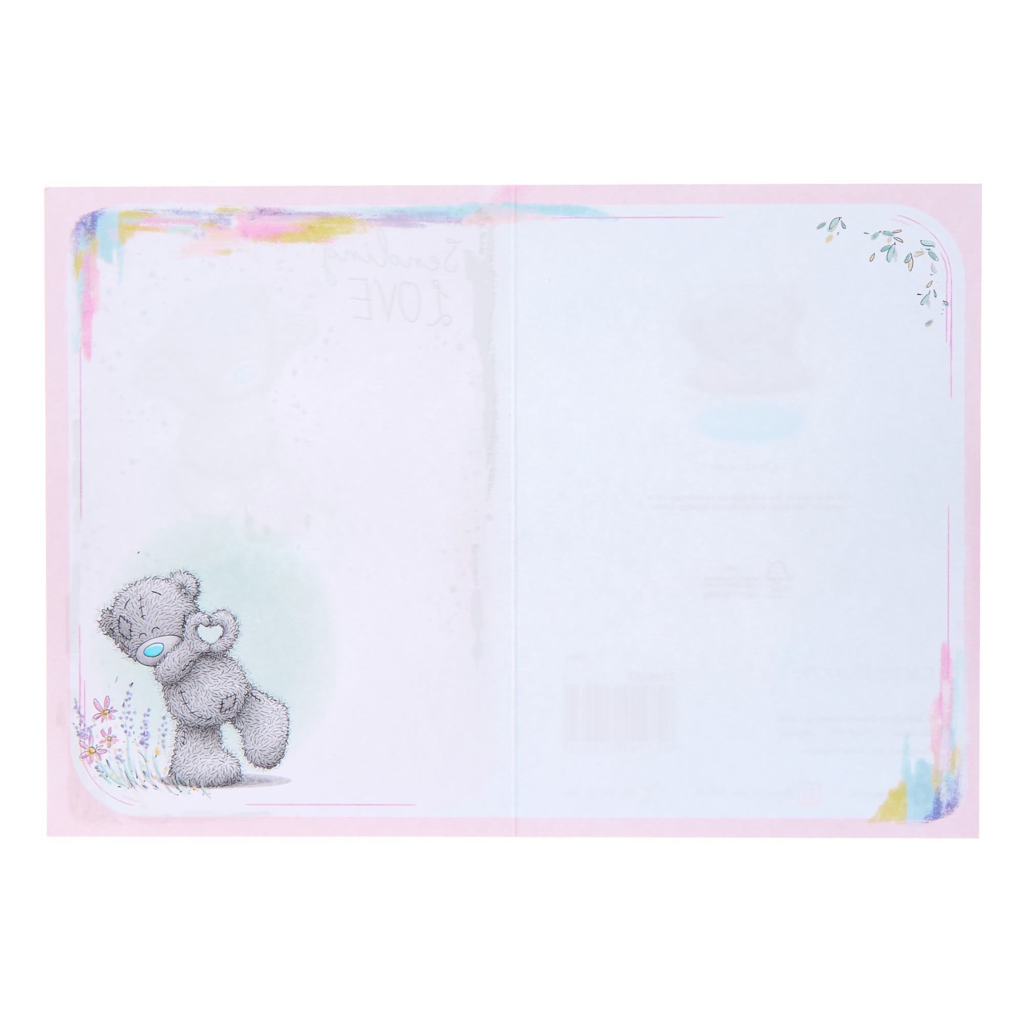 Me To You Tatty Teddy Sending Love Any Occasion Card