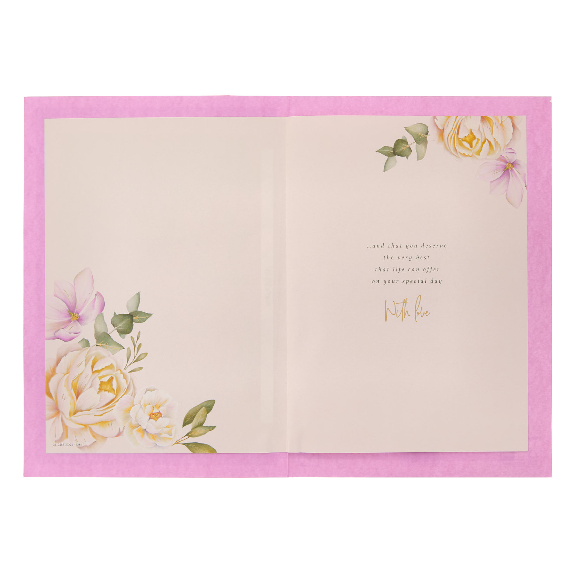 Mum Pastel Flowers Birthday Card