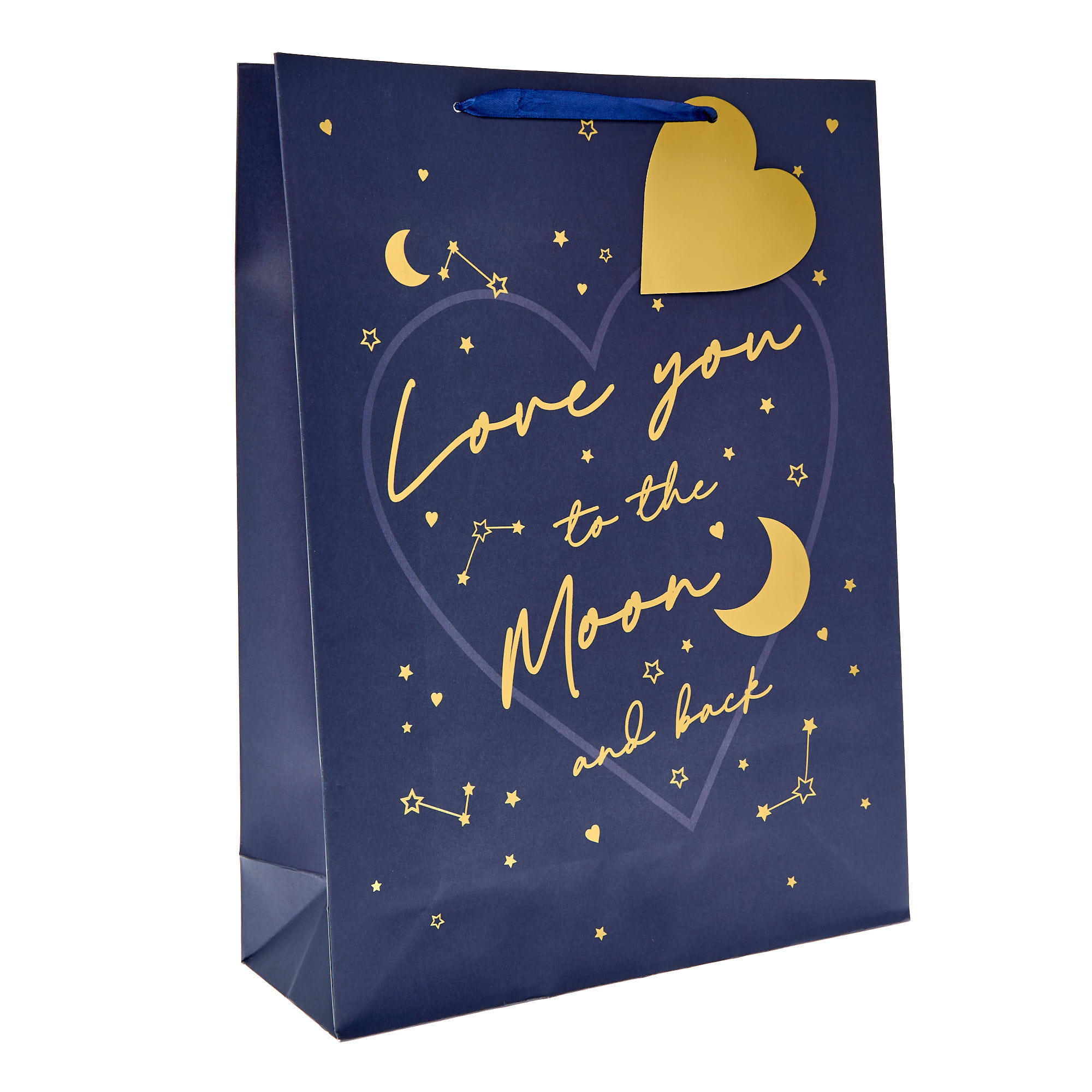 Love You To The Moon & Back Extra Large Portrait Valentine's Day Gift Bag