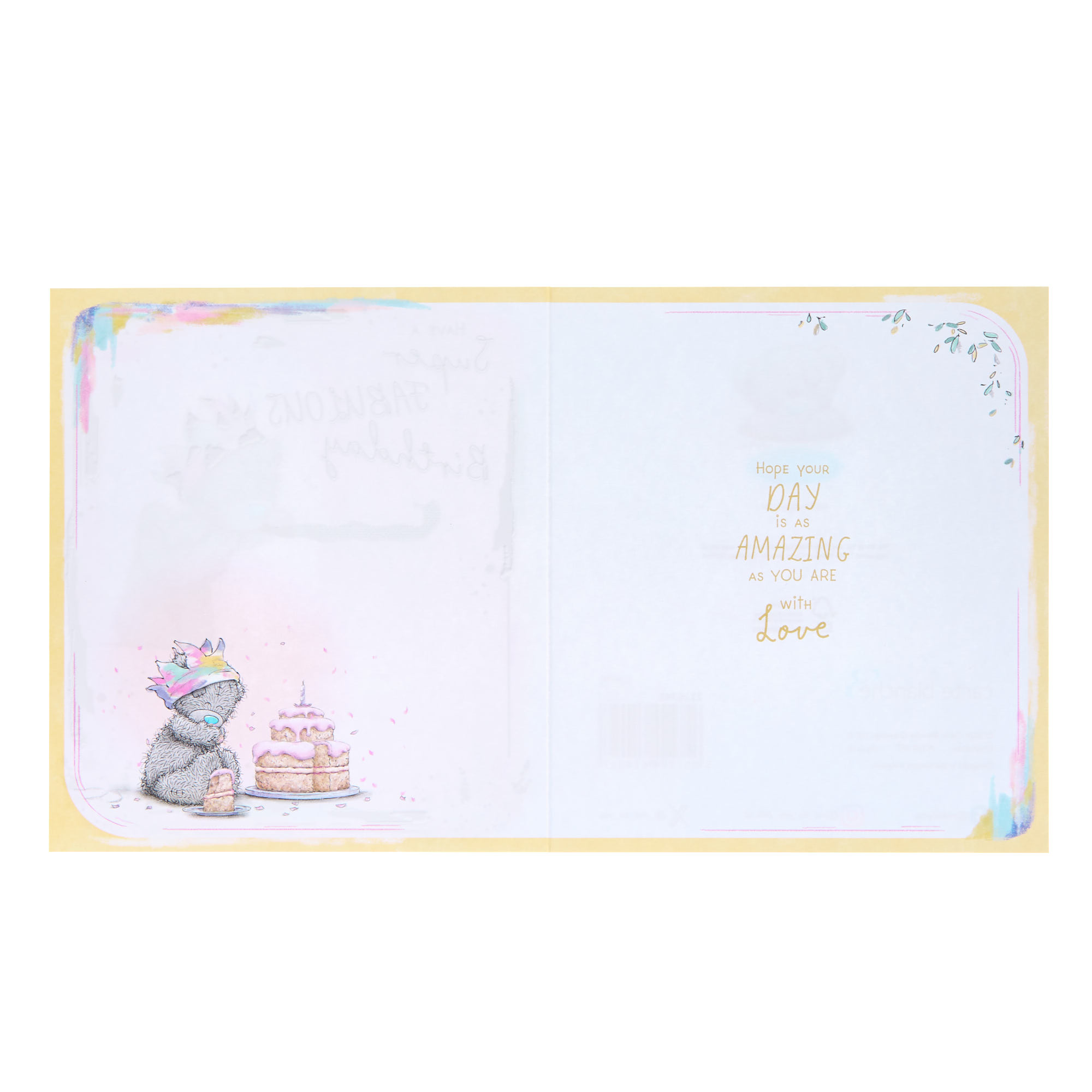 Me To You Tatty Teddy Super Fabulous Birthday Card