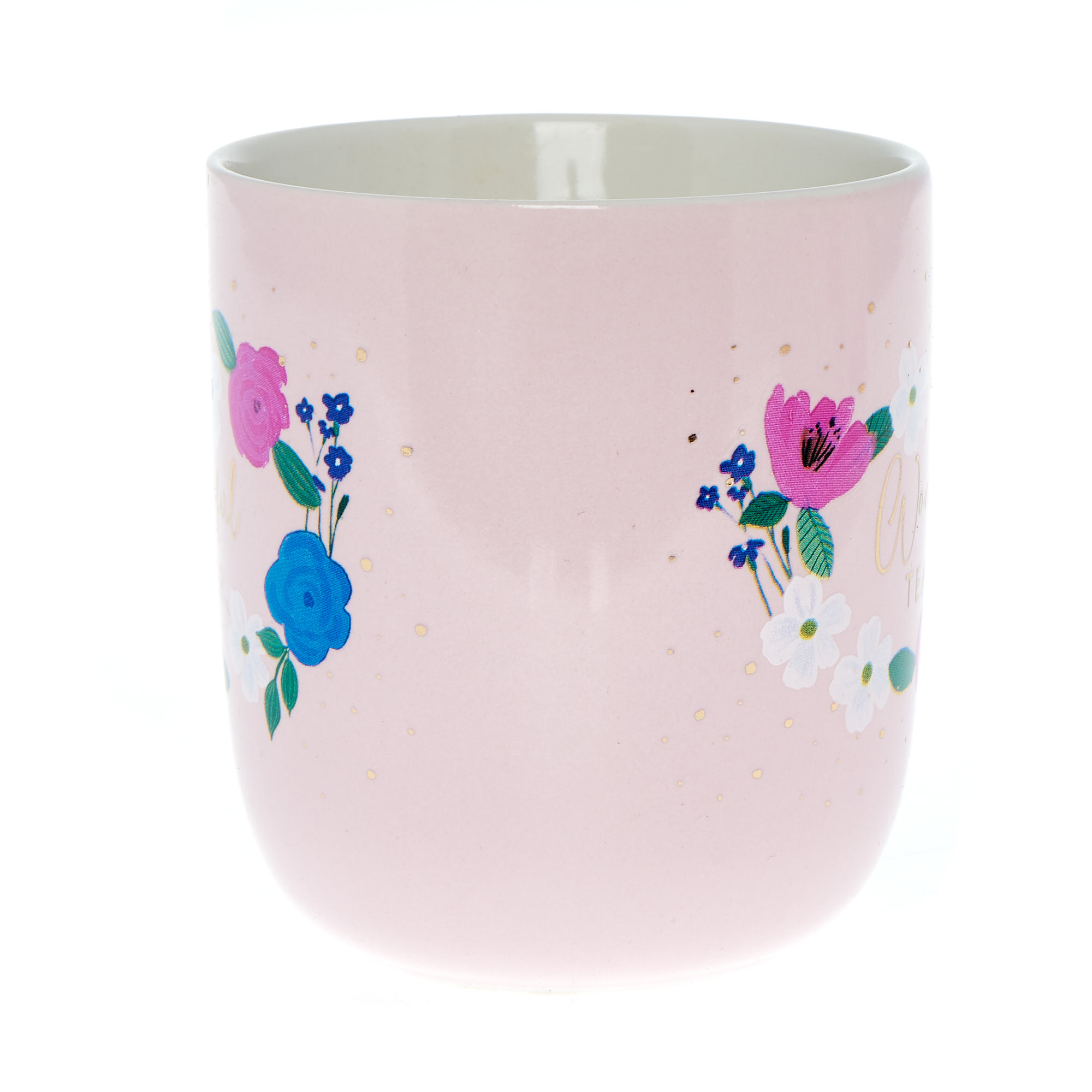 Wonderful Teacher Floral Mug