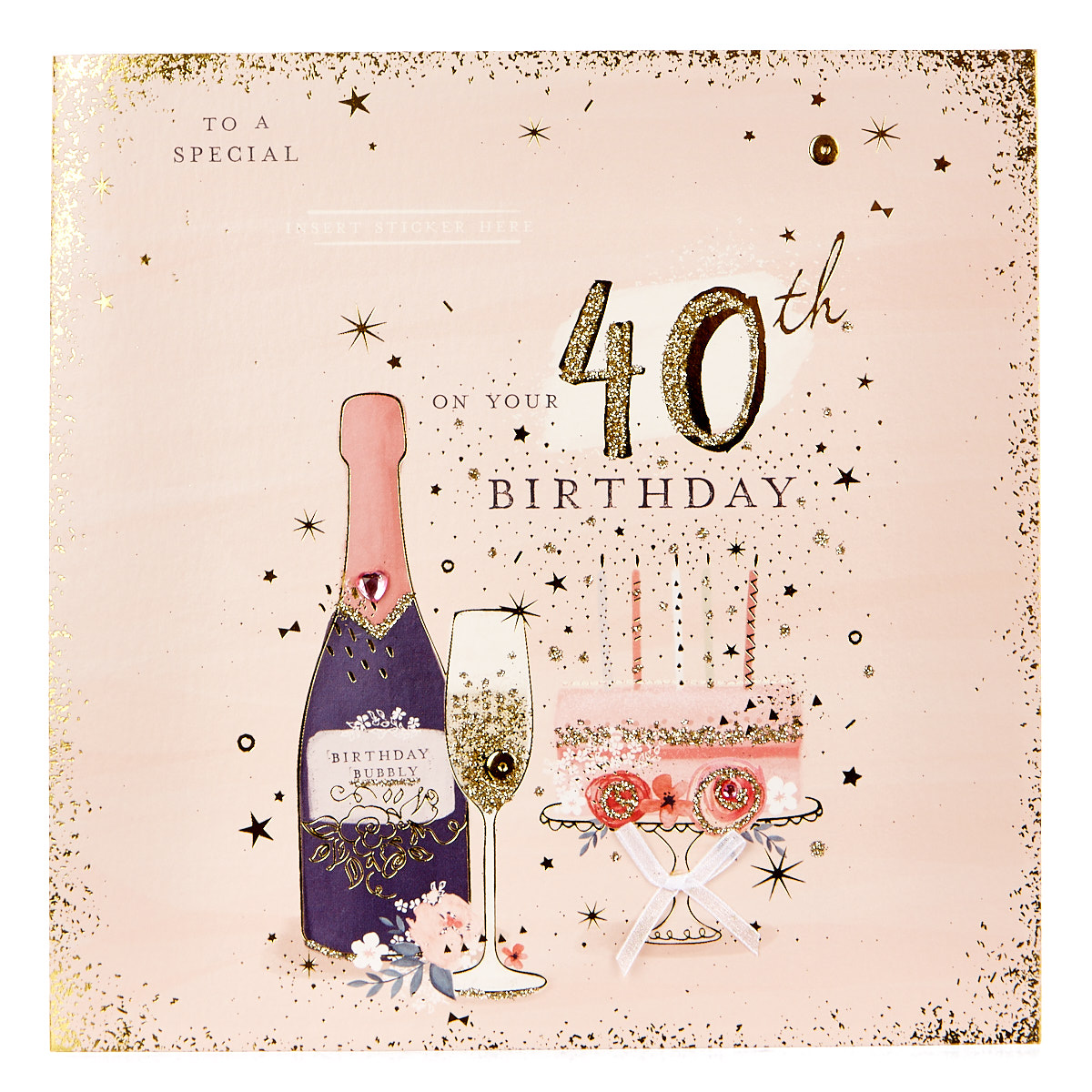 Buy Exquisite Collection 40th Birthday Card - Any Female Recipient ...