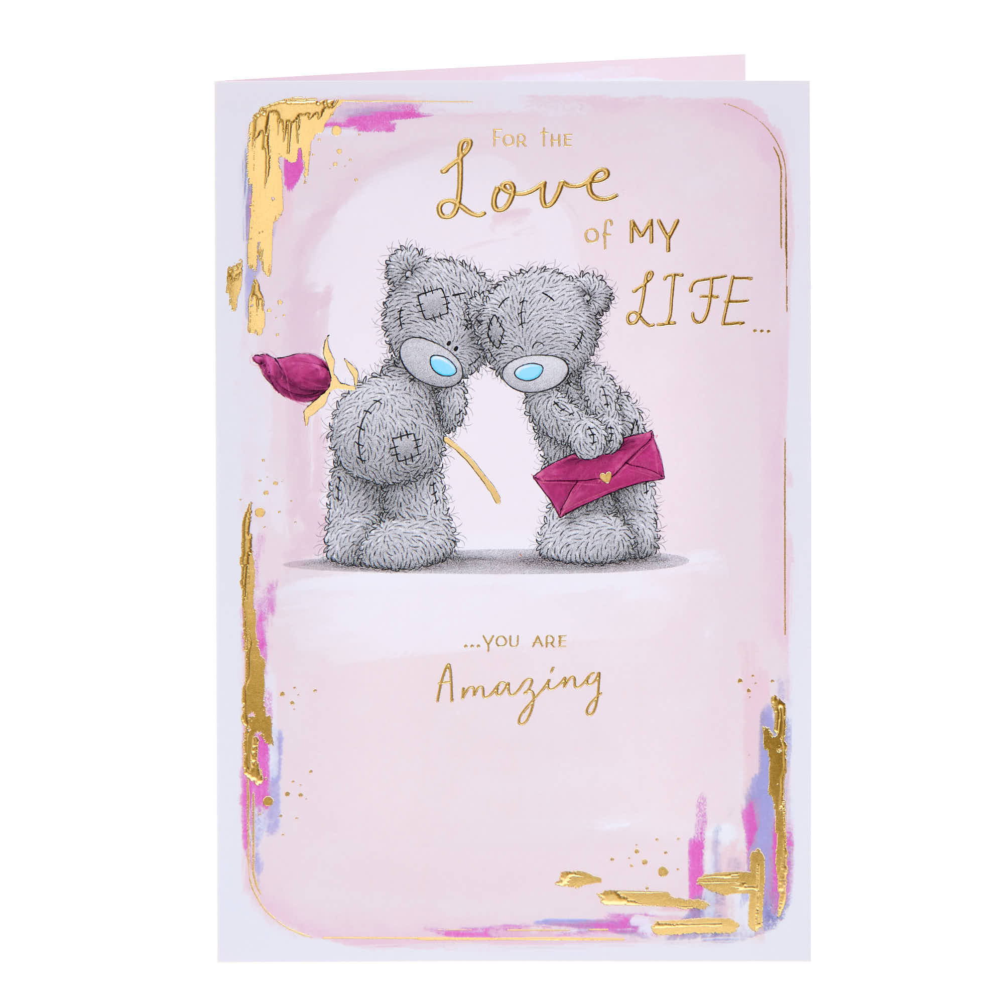 Me To You Tatty Teddy Love Of My Life Birthday Card