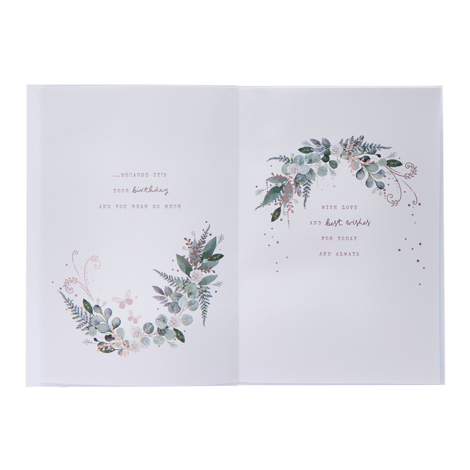 Mum Geometric Floral Birthday Card