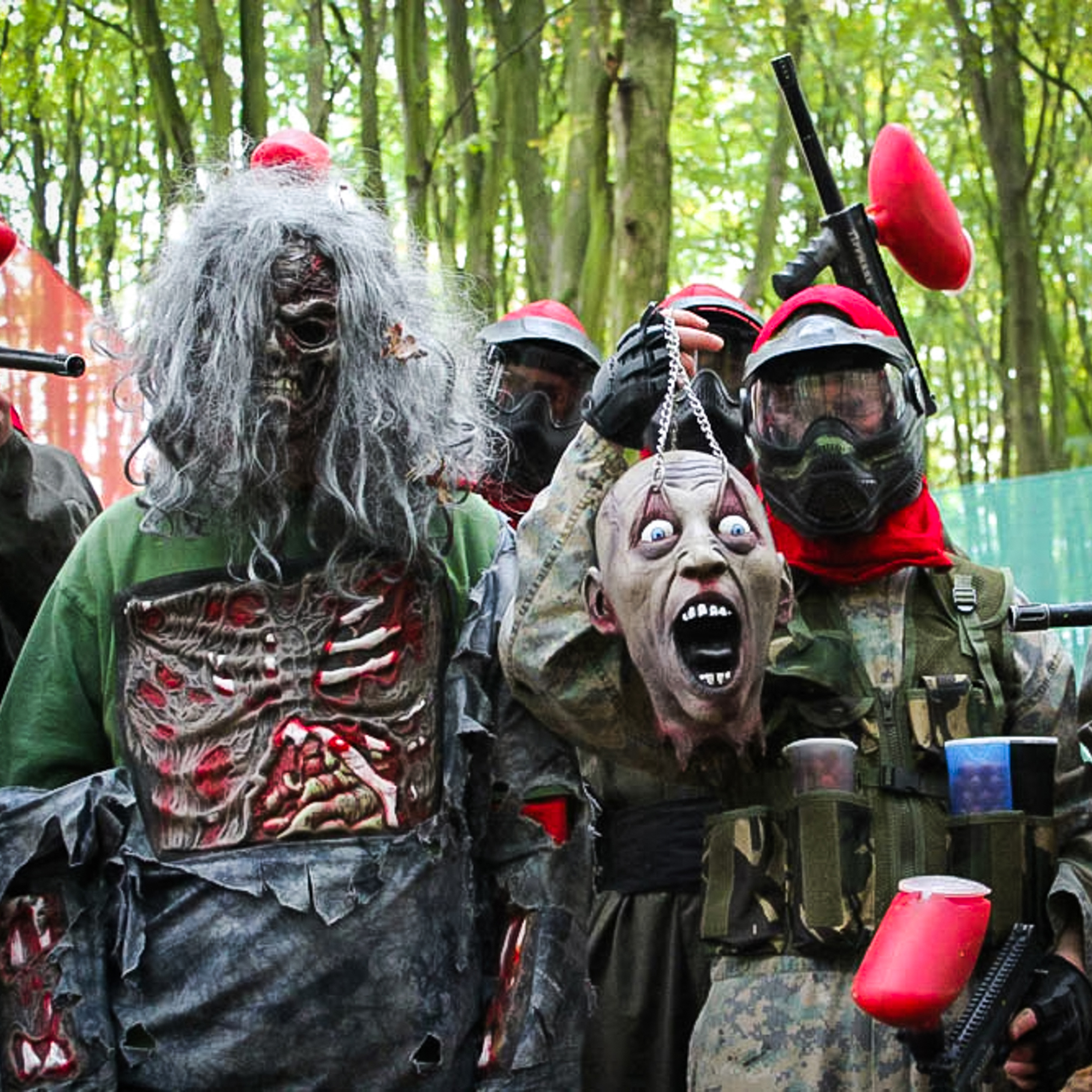 Zombie Paintball for Two Gift Experience Day
