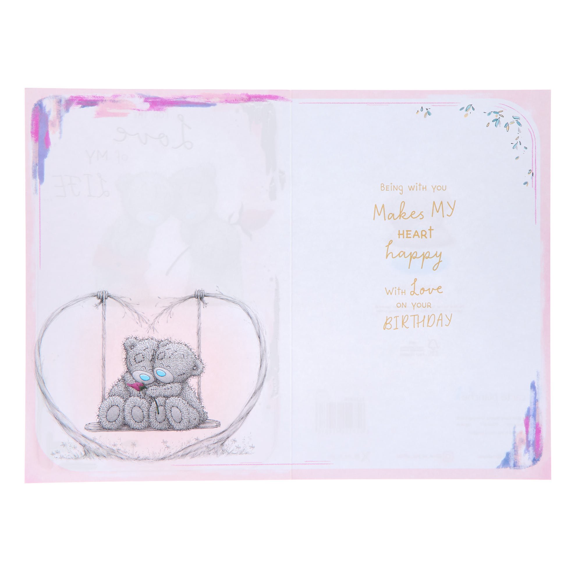 Me To You Tatty Teddy Love Of My Life Birthday Card