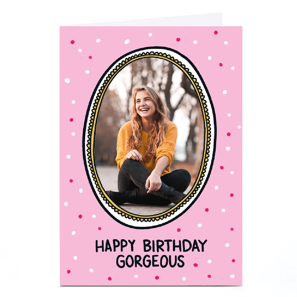 Photo Lucy Maggie Birthday Card - Happy Birthday Gorgeous