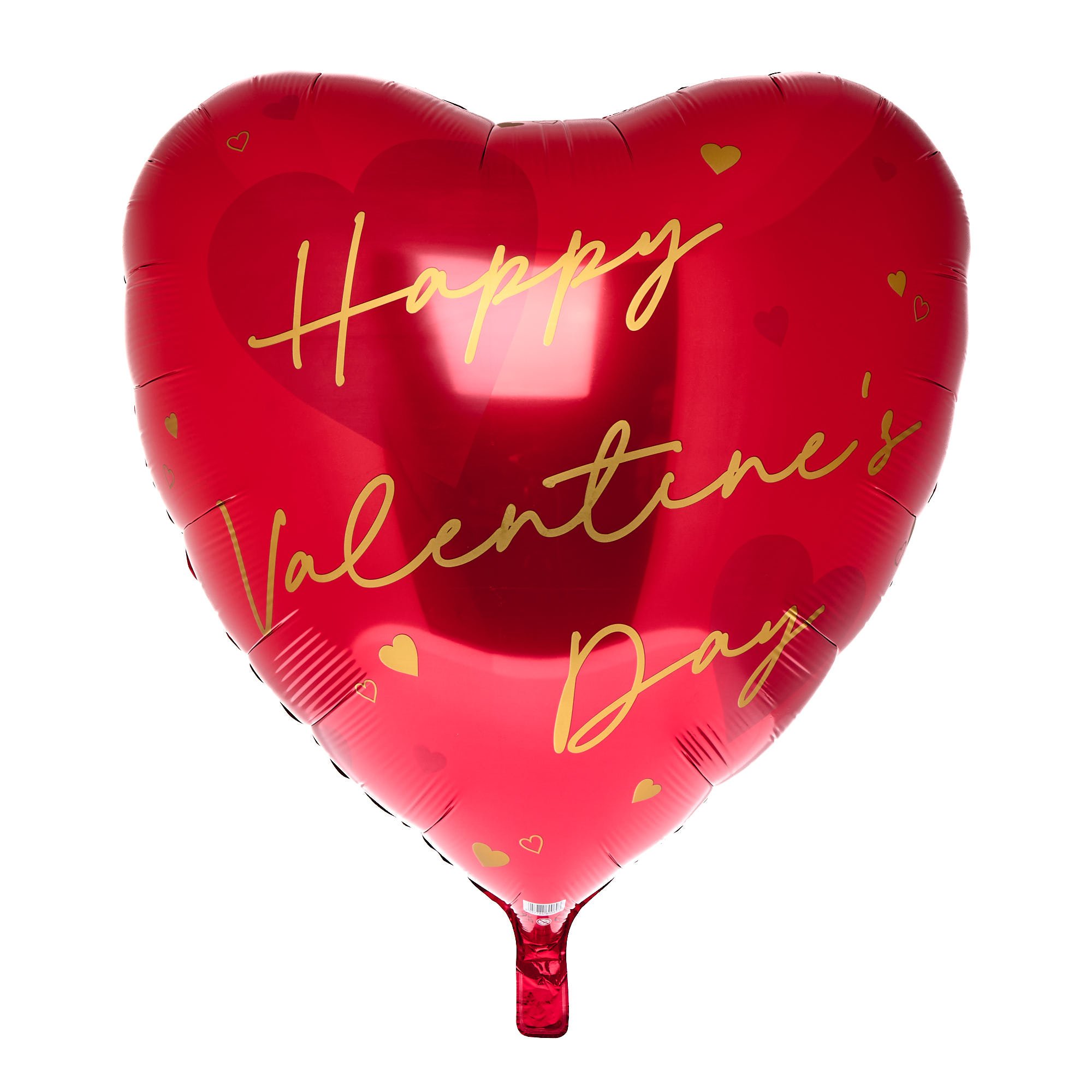 Red Heart Happy Valentine's Day 31-Inch Foil Helium Balloon