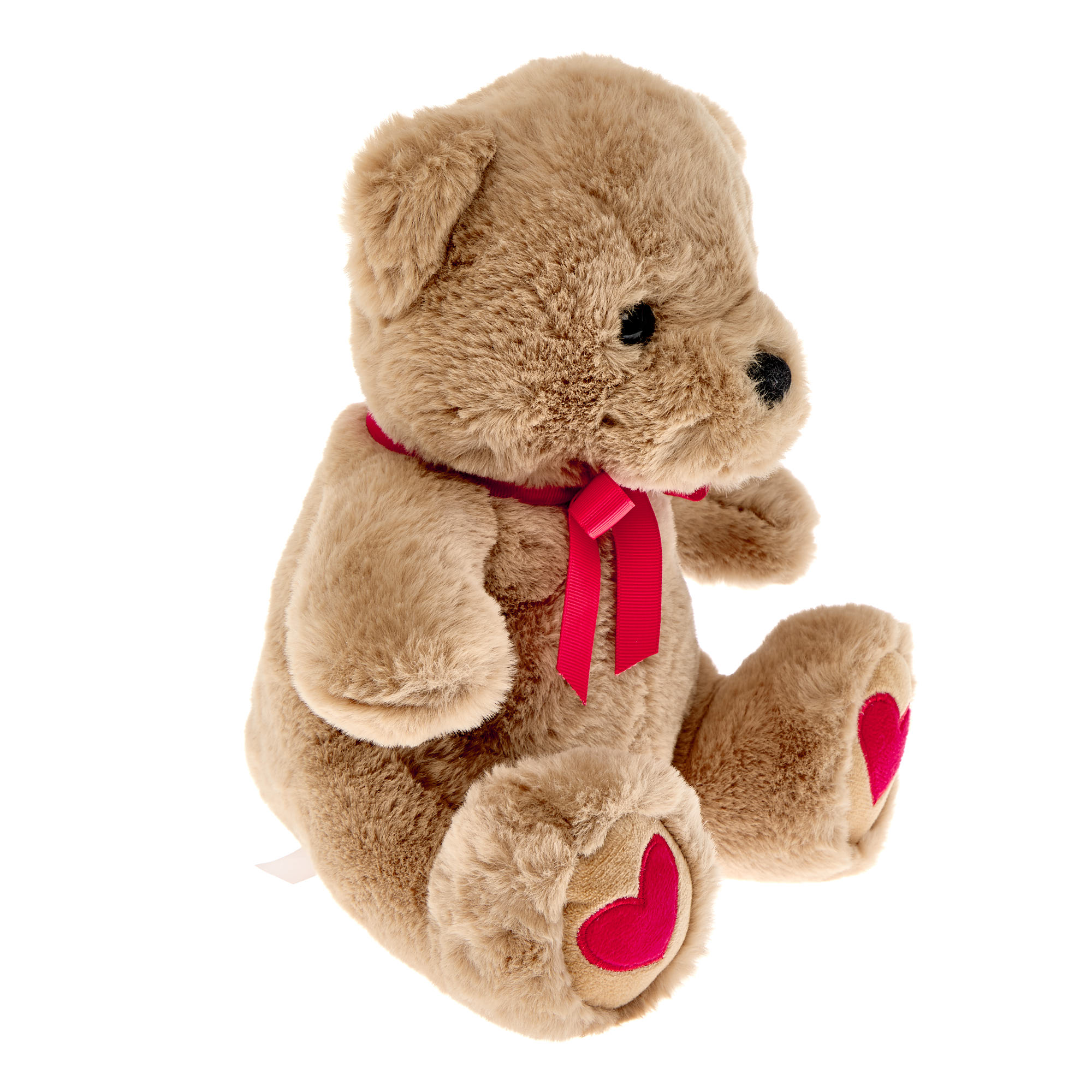 Medium Bear With Love Hearts Soft Toy