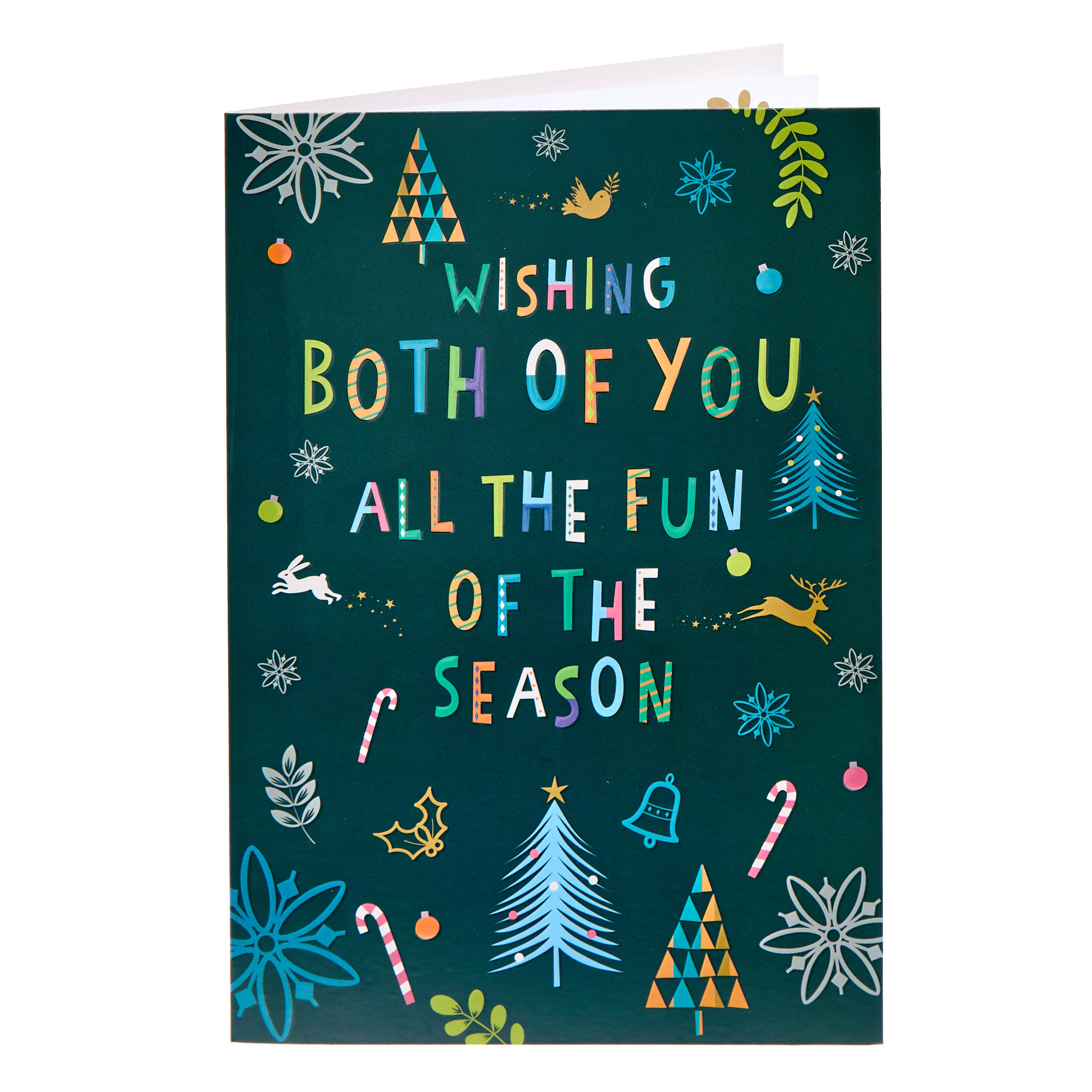 To Both Of You Fun Of The Season Christmas Card