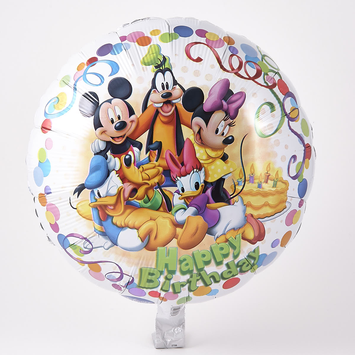 Disney Mickey Mouse & Friends Happy Birthday Foil Helium Balloon