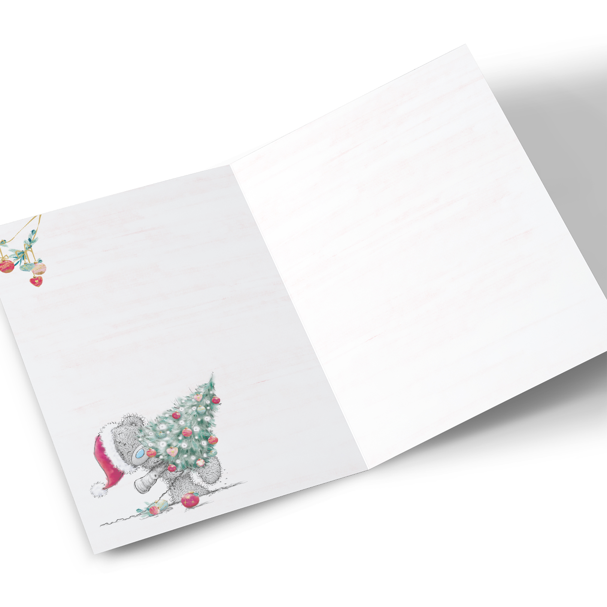 Personalised Tatty Teddy Christmas Card - First Christmas in Your New Home