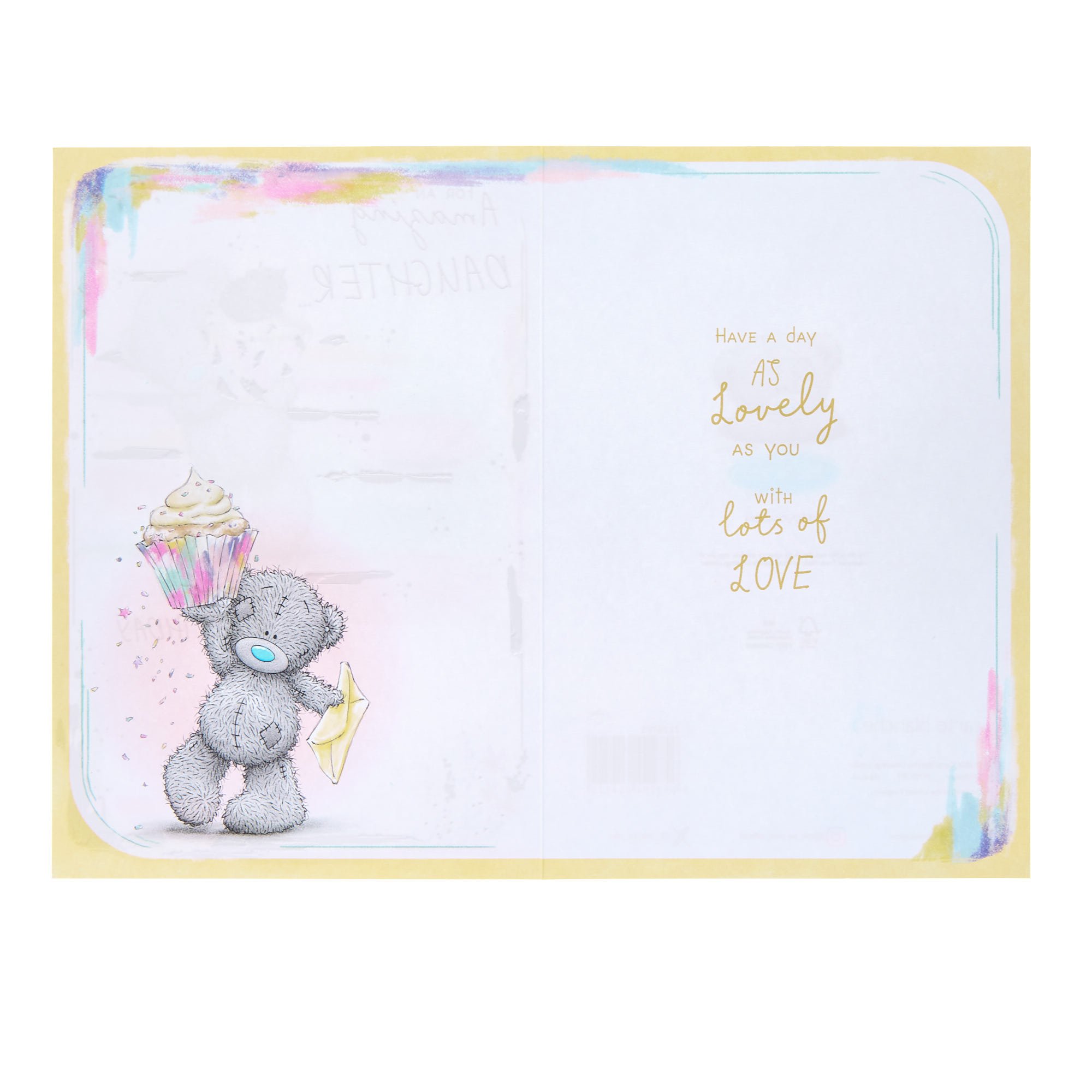 Me To You Tatty Teddy Amazing Daughter Birthday Card